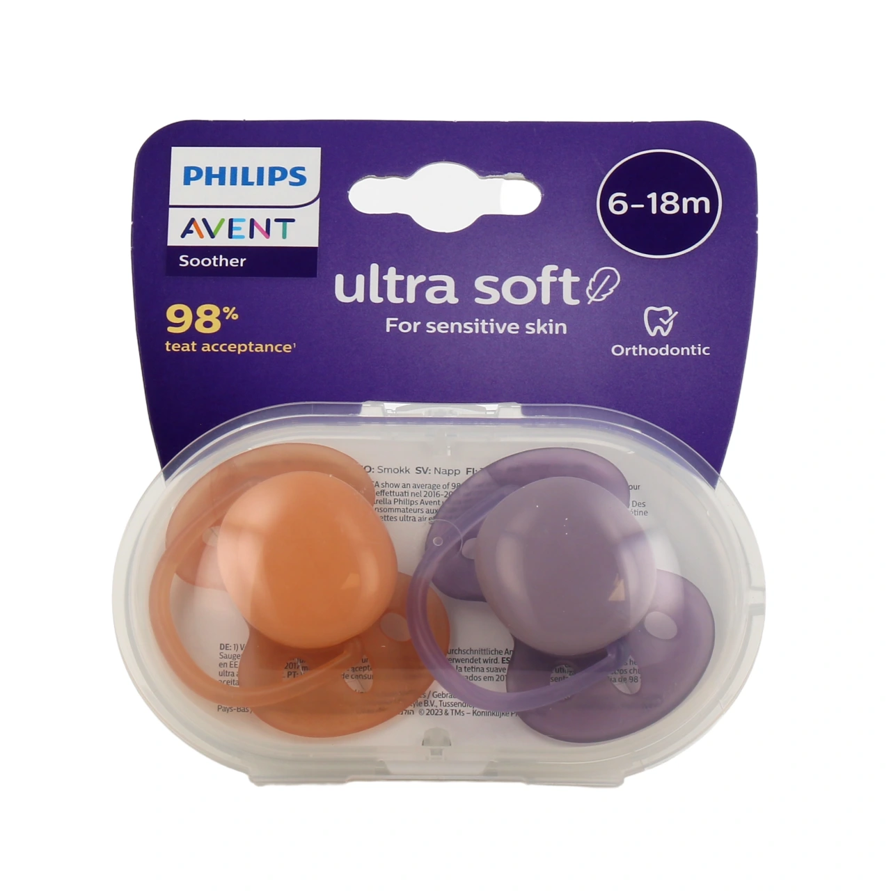 Avent Sucettes Ultra Soft - Vue 2