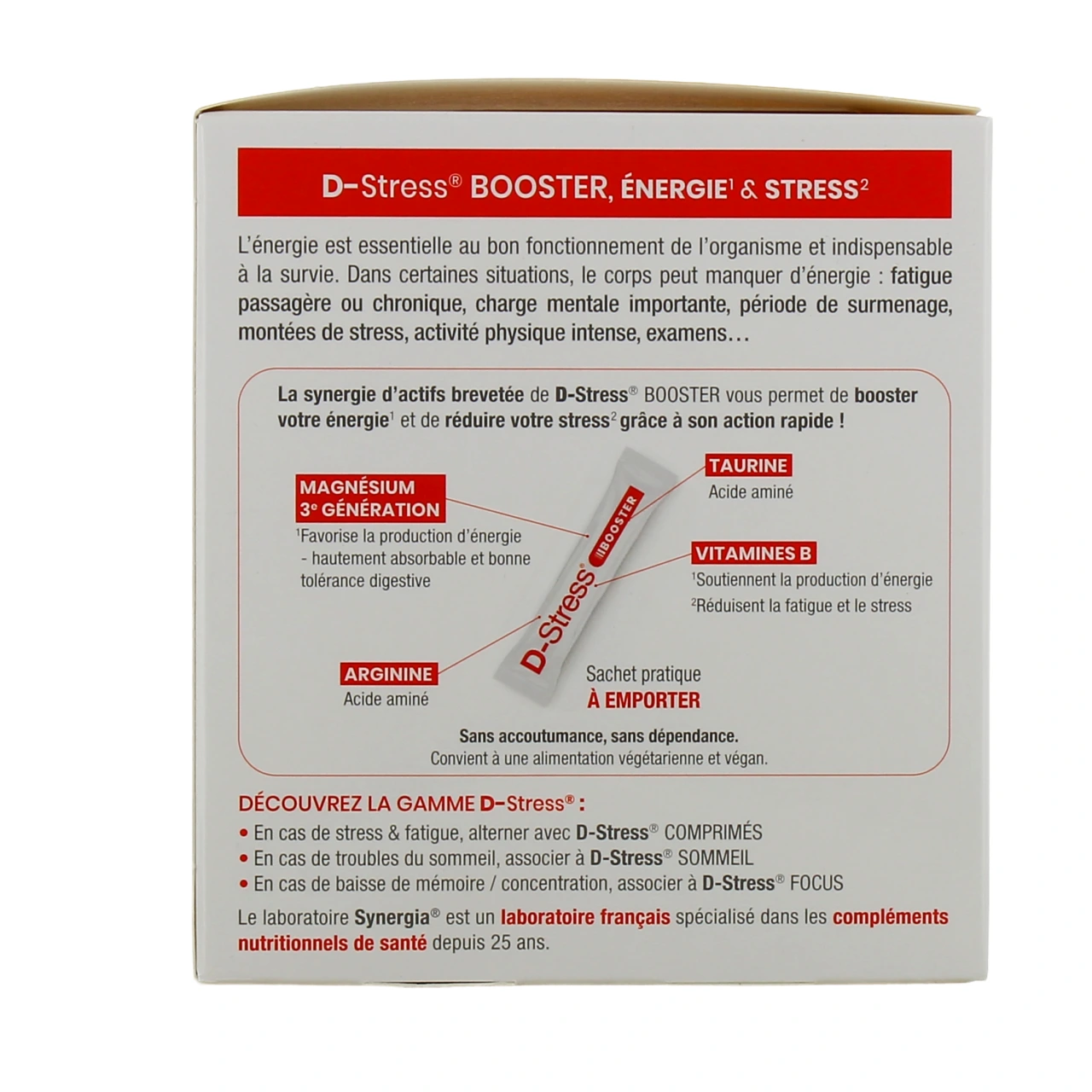 D-Stress Booster sachets - Vue 6