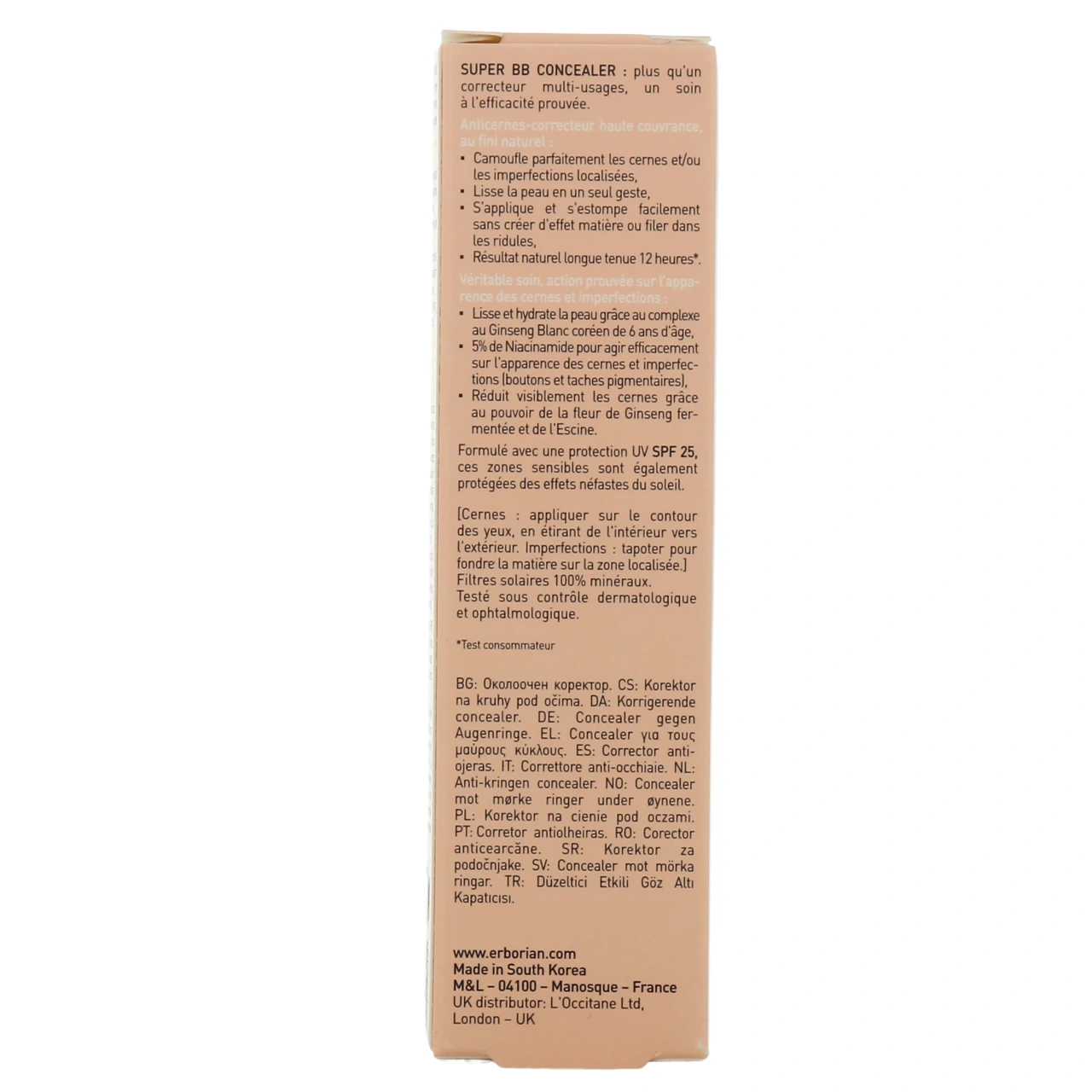 Erborian Super BB Concealer - Vue 5