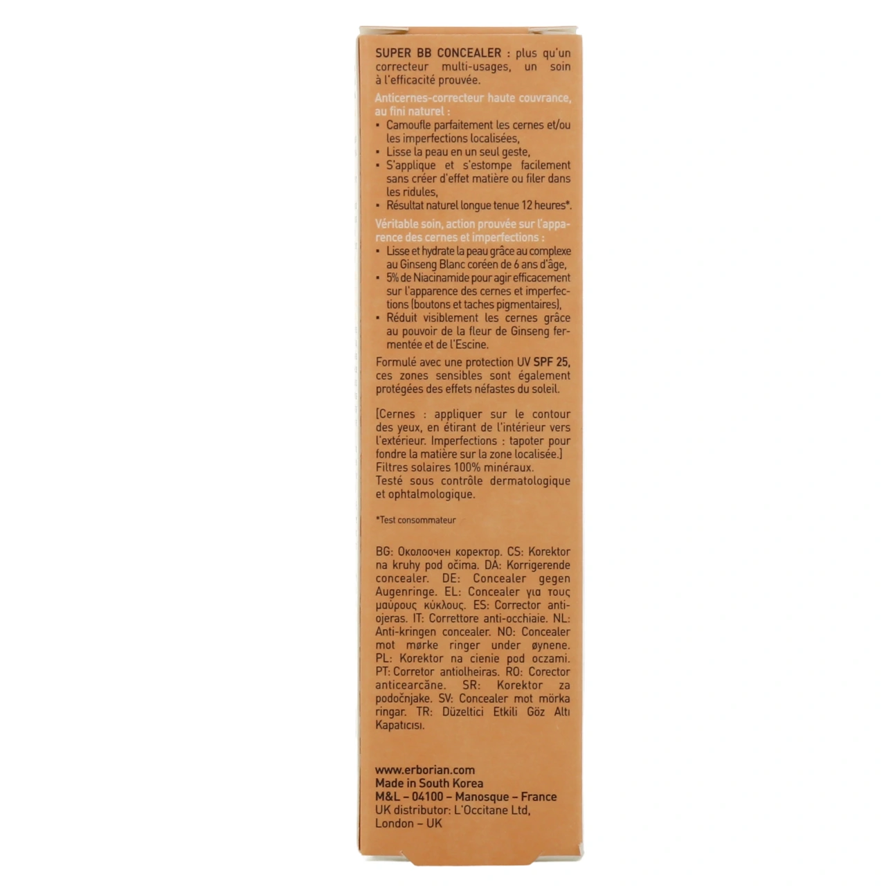Erborian Super BB Concealer - Vue 8