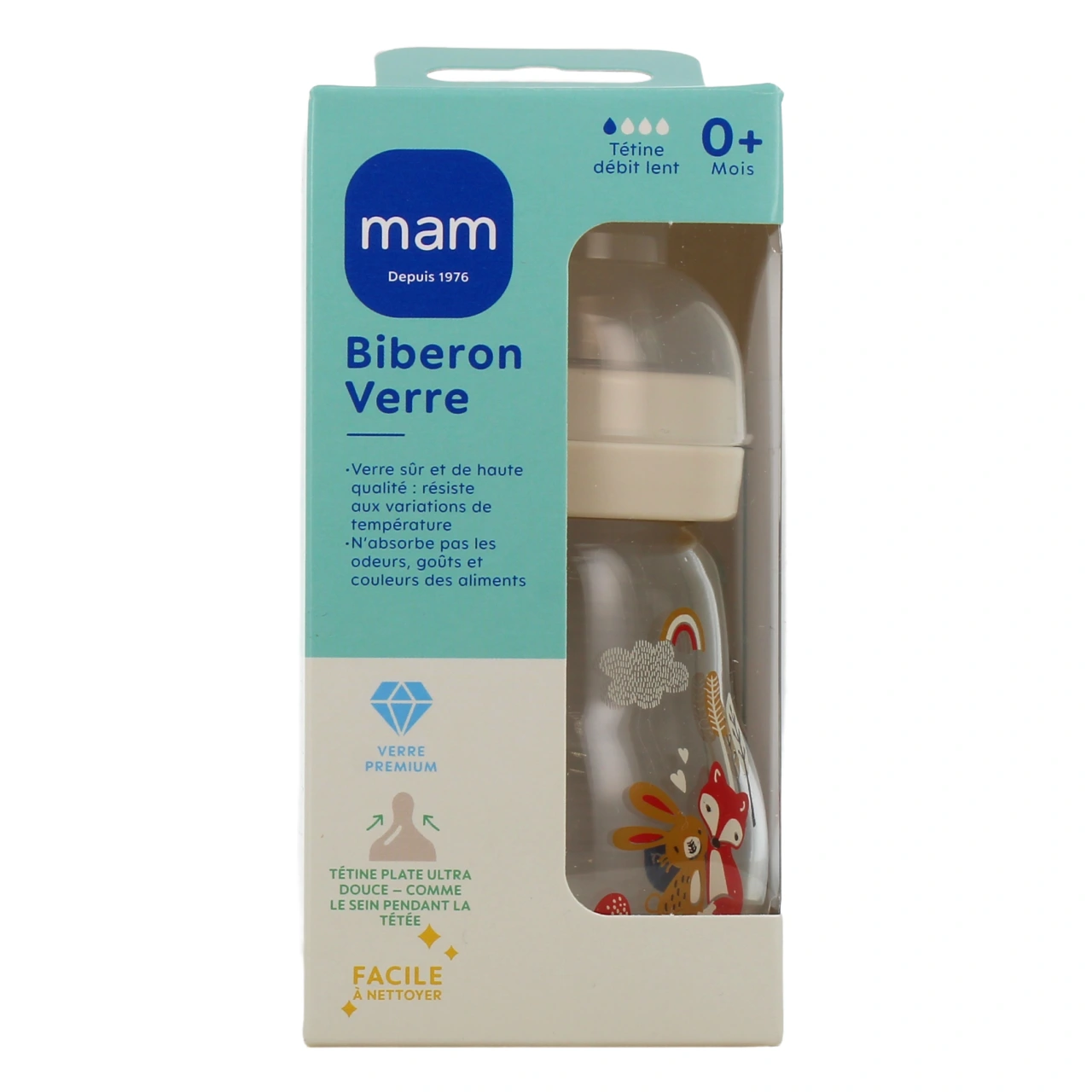 MAM Biberon Verre 1er age - Vue 5