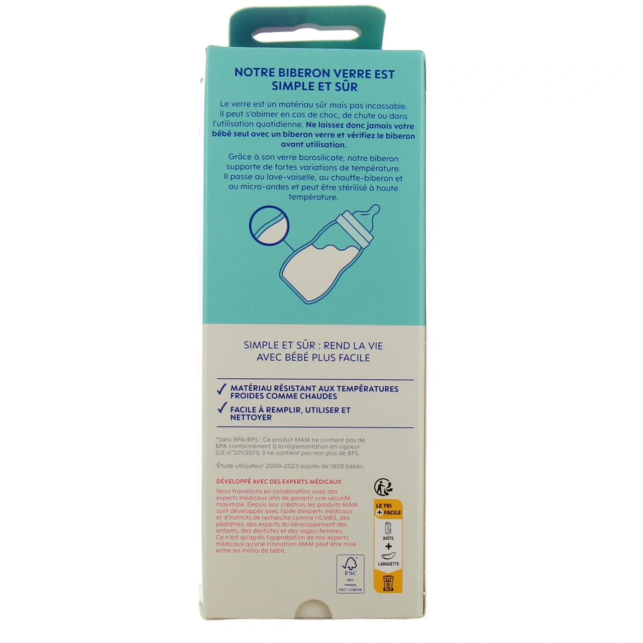 MAM Biberon Verre 260ml - Vue 9