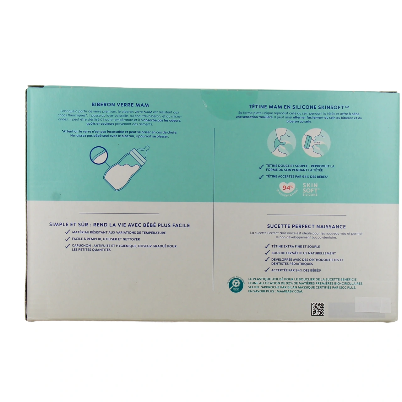 MAM Coffret 3 Biberons en Verre Naissance - Vue 5