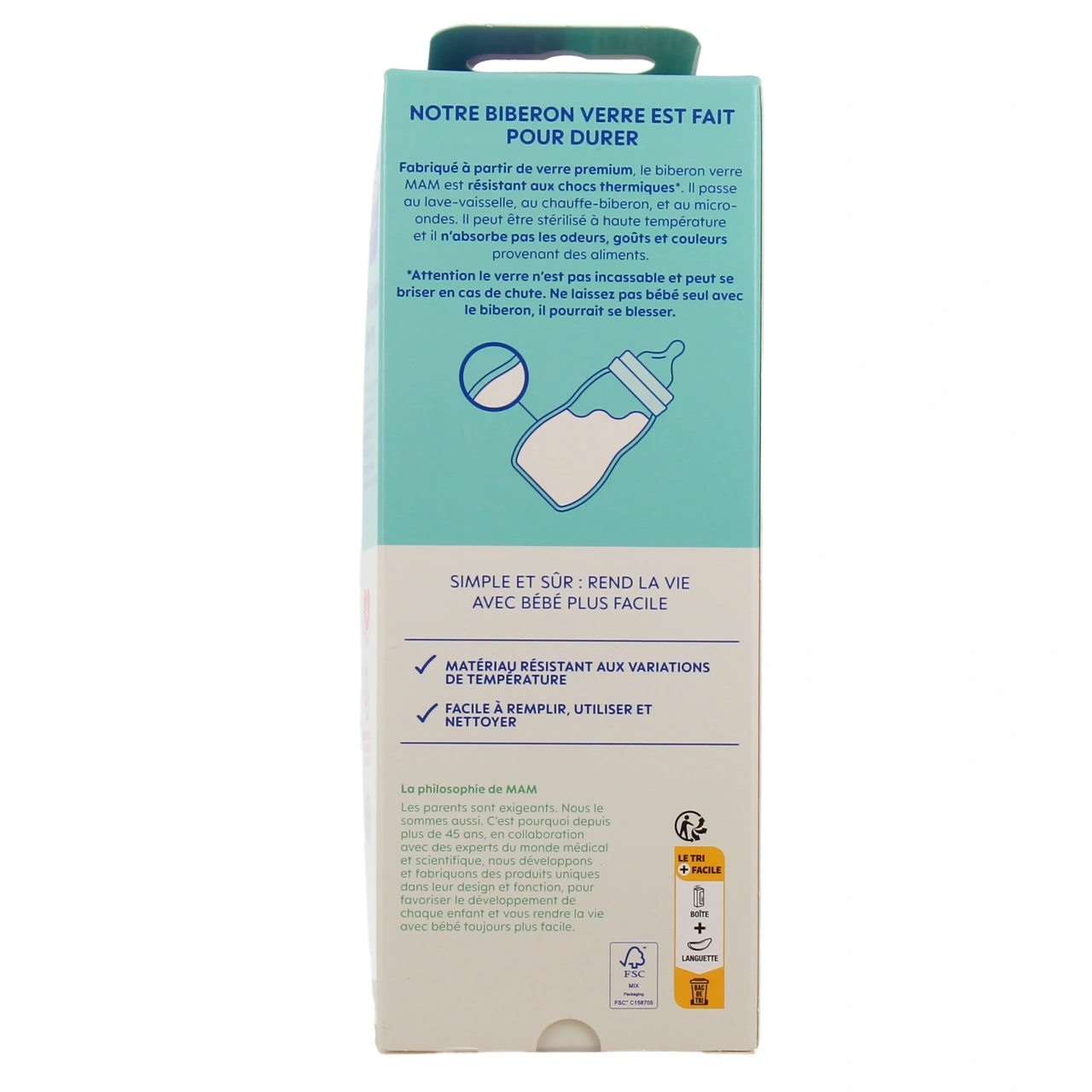 MAM Biberon Verre 260ml - Vue 12