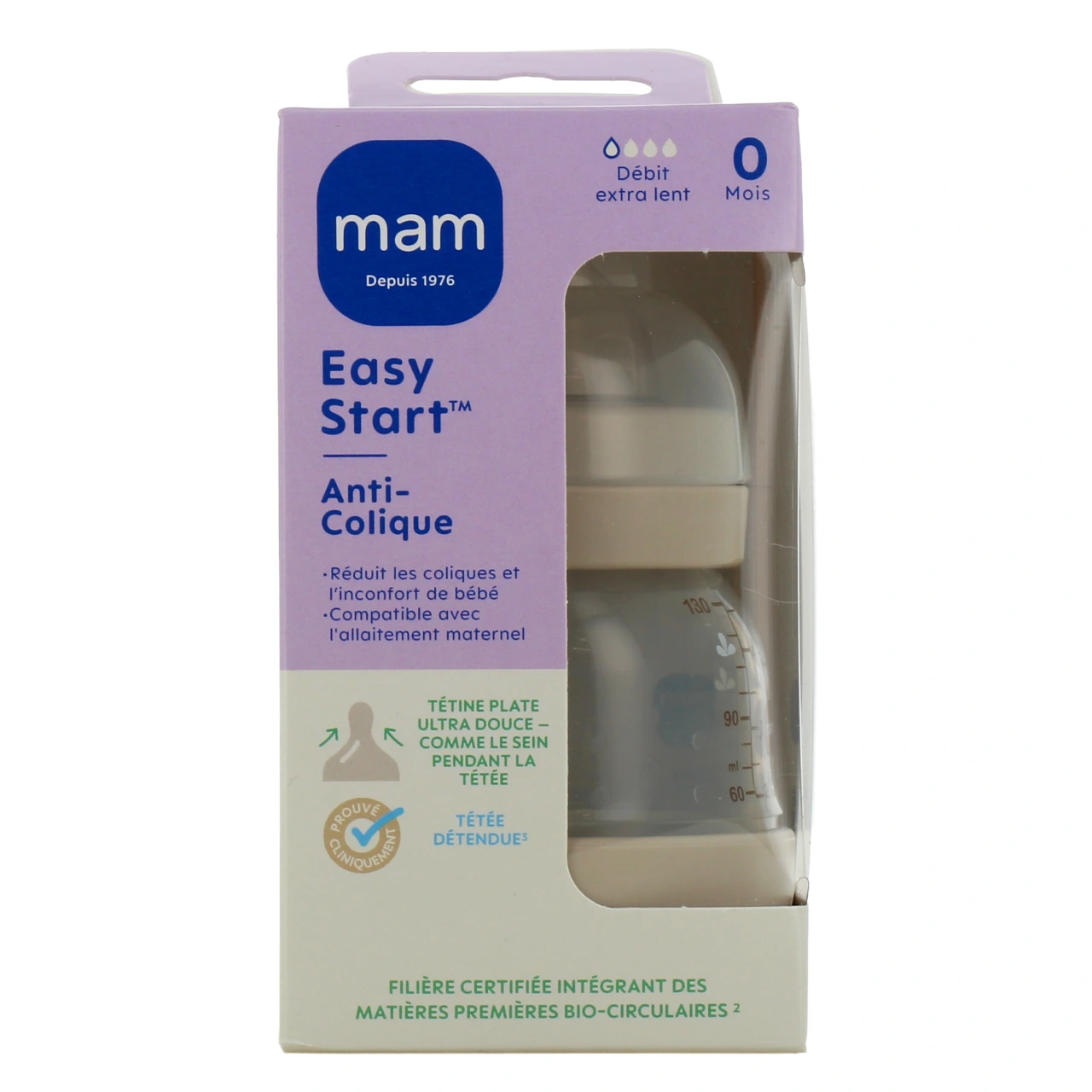 MAM Easy Start Biberon Anti-colique 130ml - Vue 5
