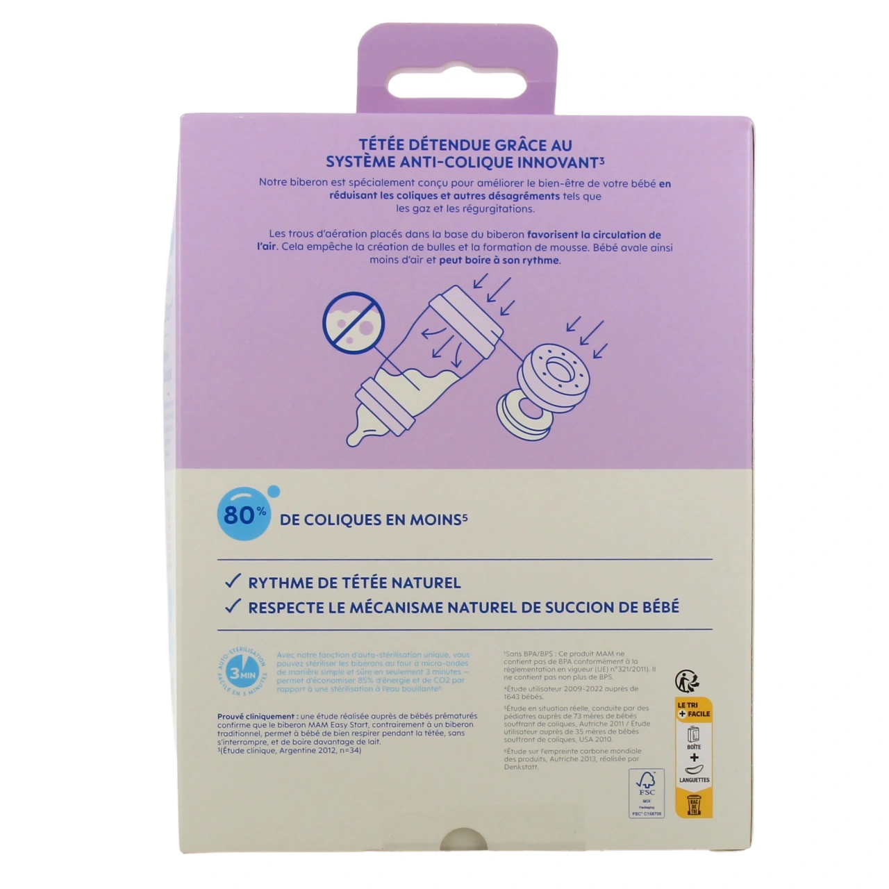 MAM Easy Start Biberon Anti-Colique - Vue 40