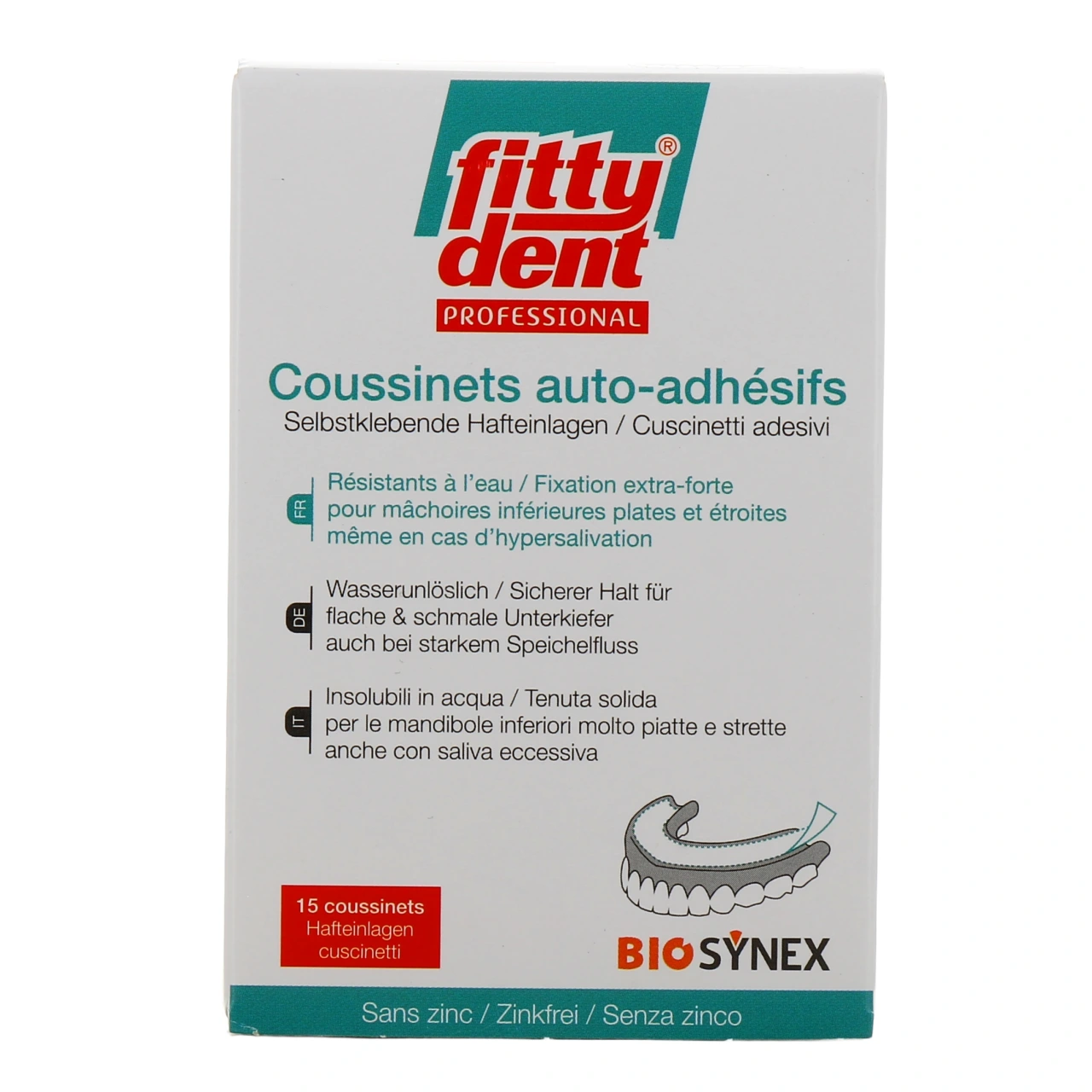 Fittydent Professional Coussinets Adhésifs - Vue 2