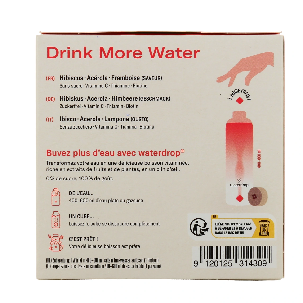 Waterdrop Microdrink Relax Sans sucre - Vue 3