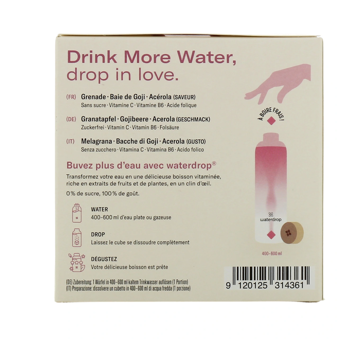 Waterdrop Microdrink Love - Vue 3