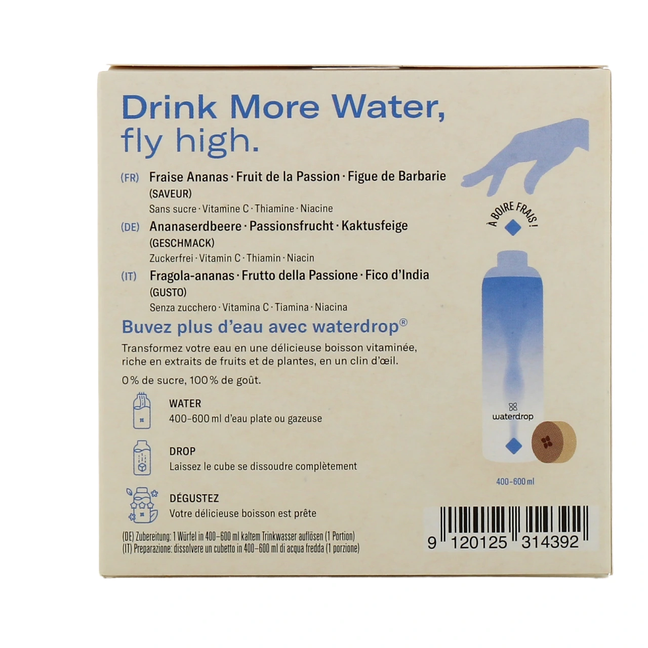 Waterdrop Microdrink Sky Sans sucre - Vue 3