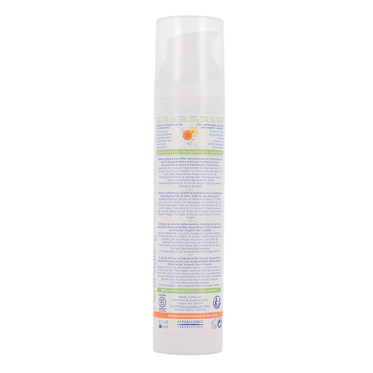 Mustela Bébé Gel Arnica et Calendula Bio - Vue 3