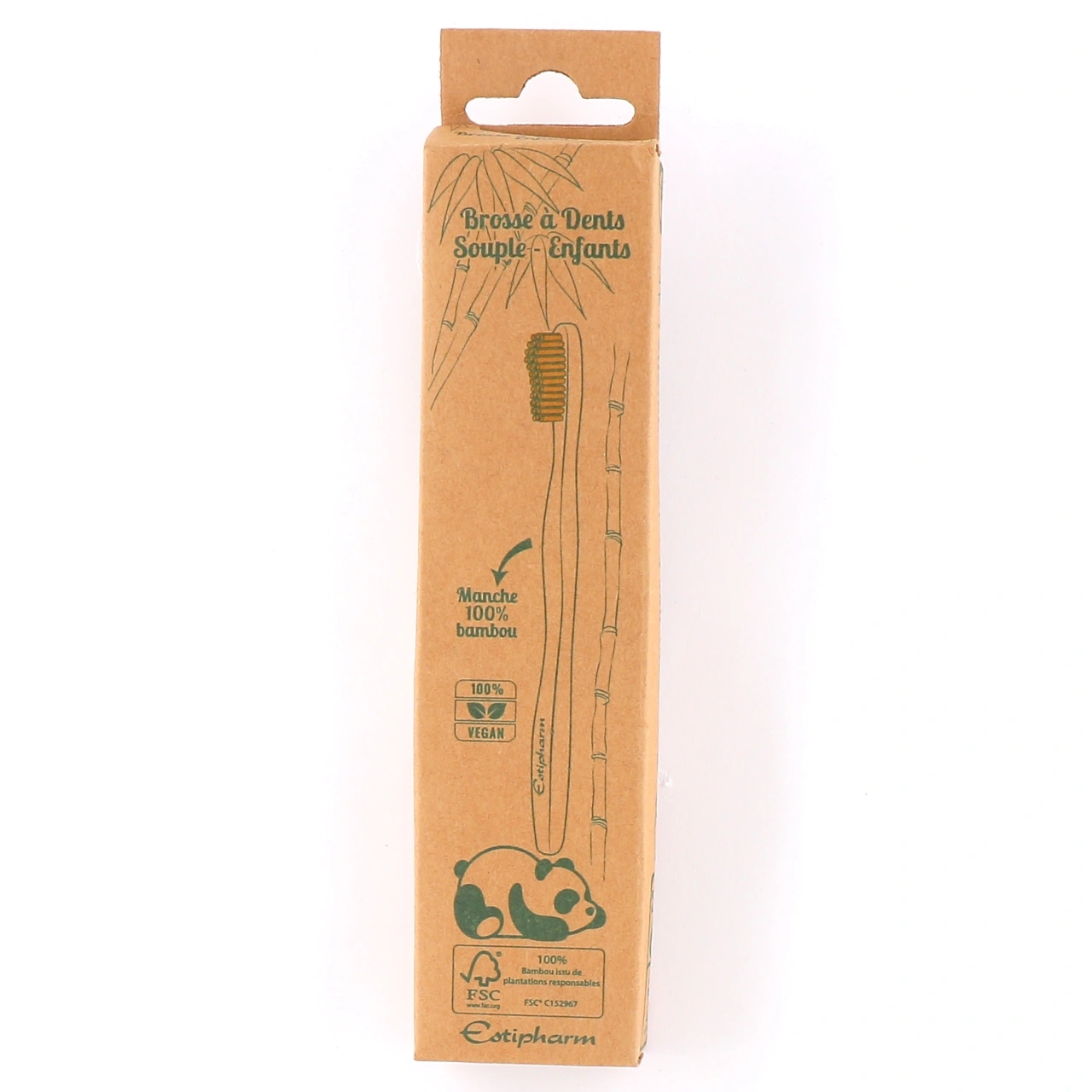 Estipharm Brosse à Dents Souple en Bambou - Estipharm