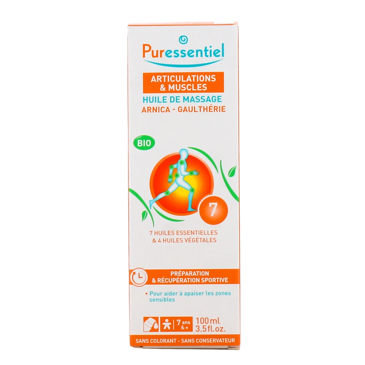 Puressentiel Huile de massage Bio Effort musculaire - Vue 3