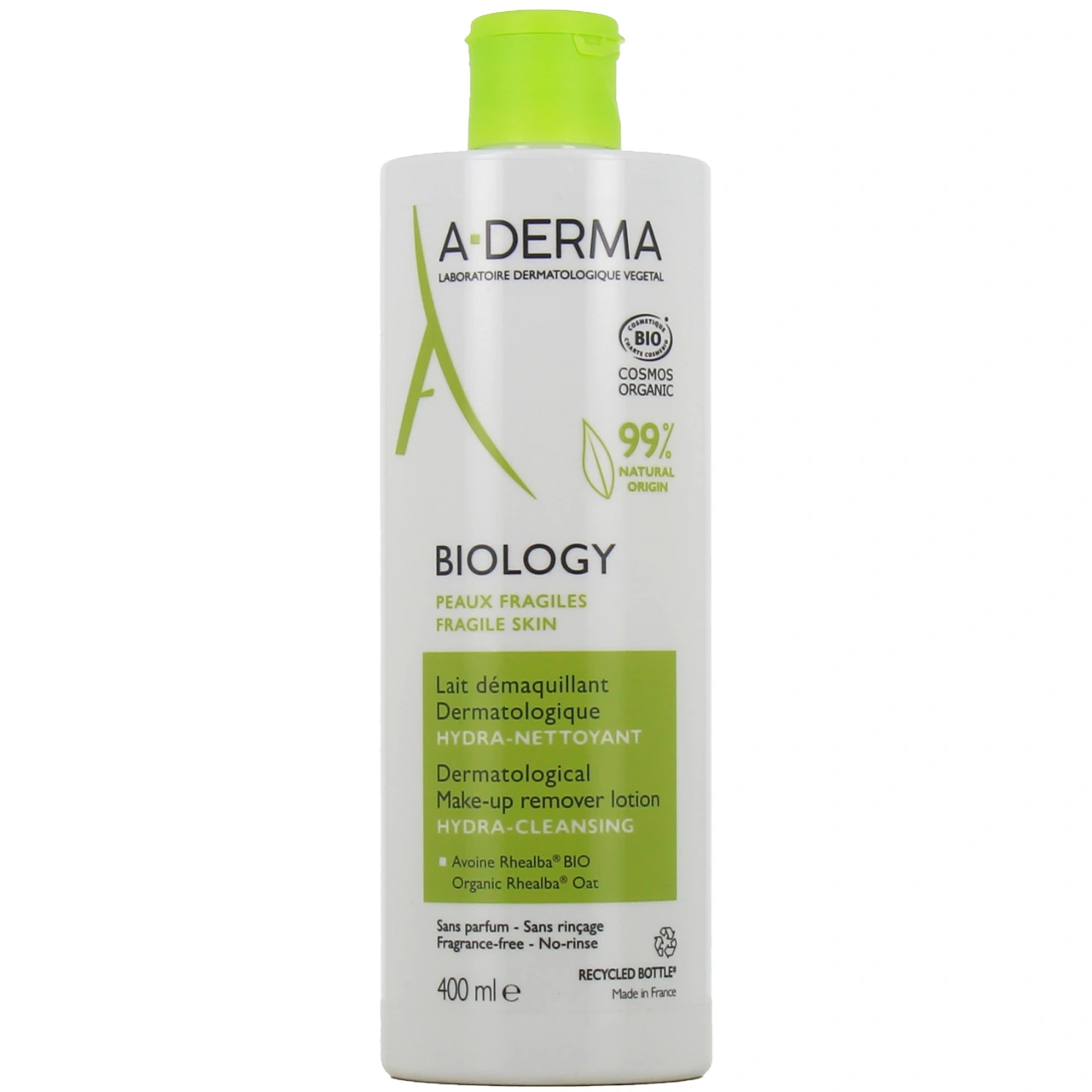 A-Derma Biology Lait Démaquillant Dermatologique Bio - Biology