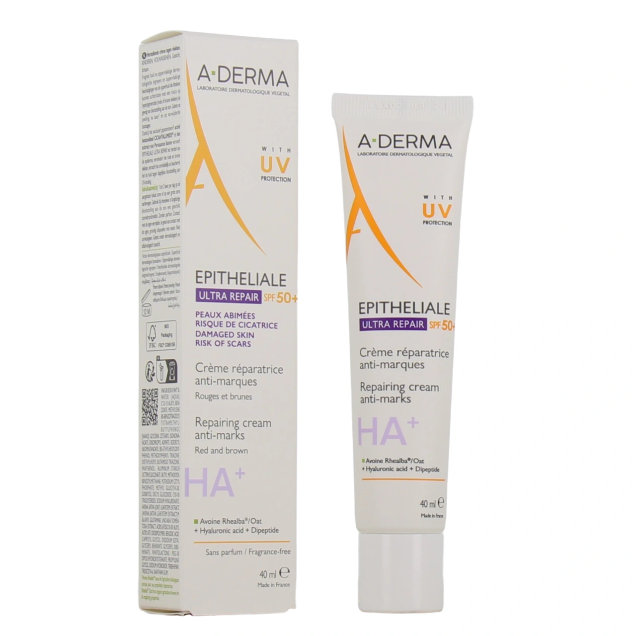 A-Derma Epitheliale A.H+ Ultra SPF50+ - A-Derma