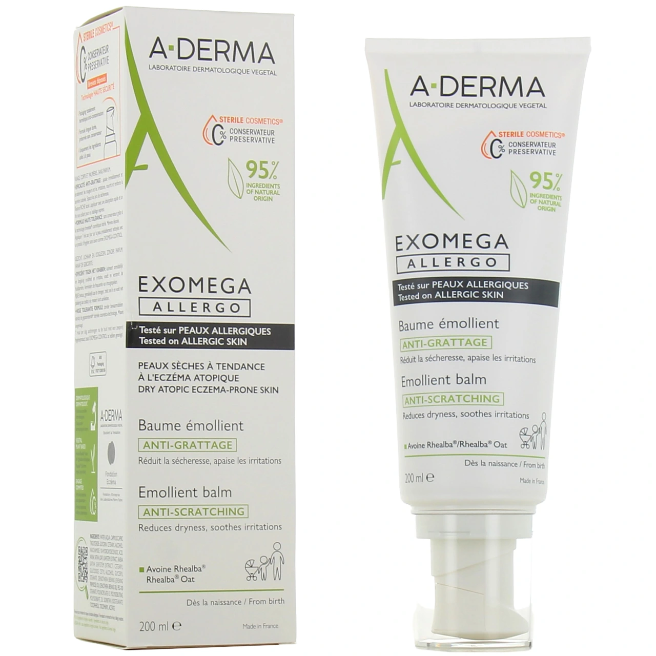 A-Derma Exomega Allergo - Exomega Control