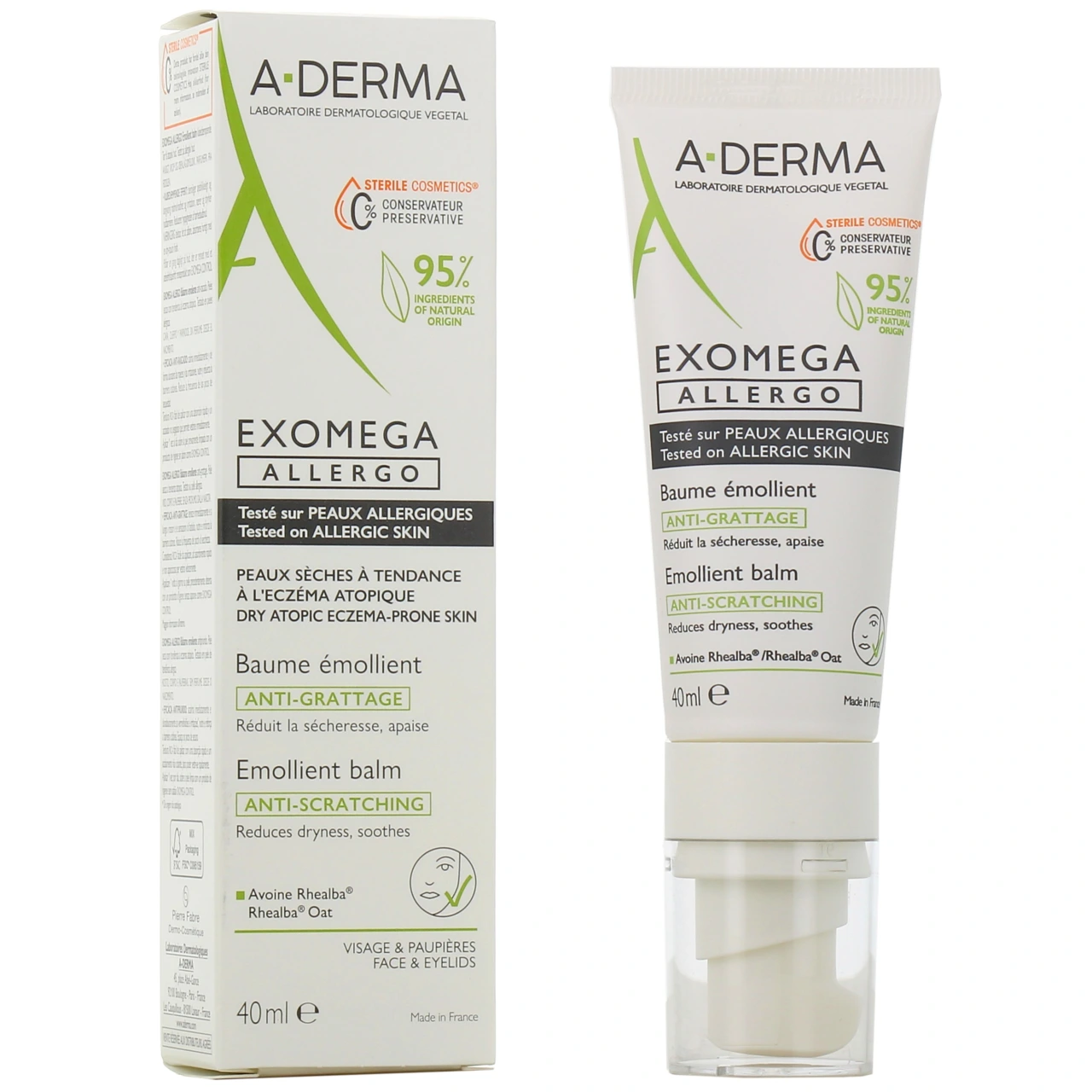 A-Derma Exomega Allergo - Vue 4