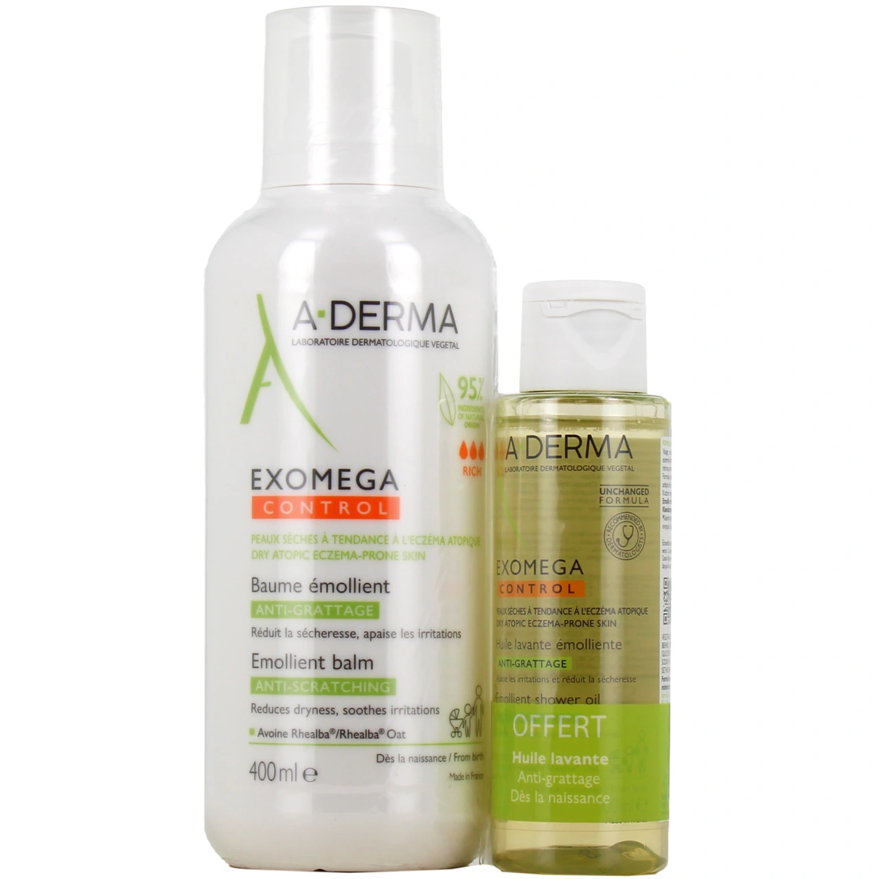 A-Derma Exomega Control Baume Emollient Anti-Grattage - Vue 7
