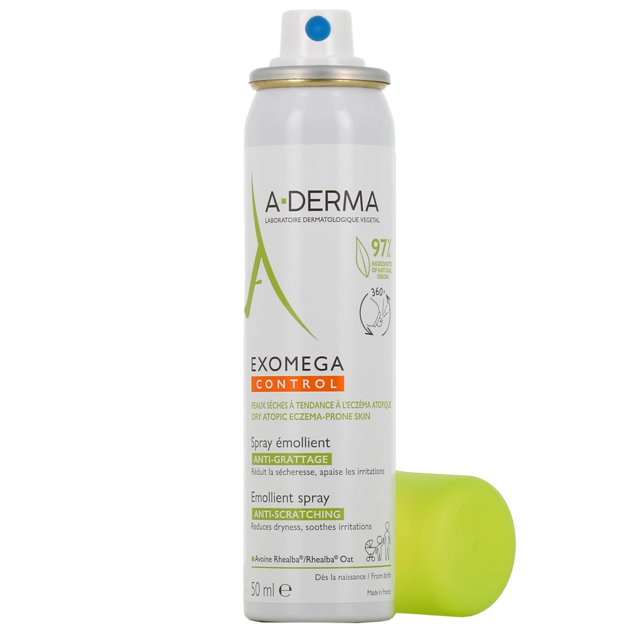 A-Derma Exomega Control Spray Émollient Anti-Grattage - Vue 4