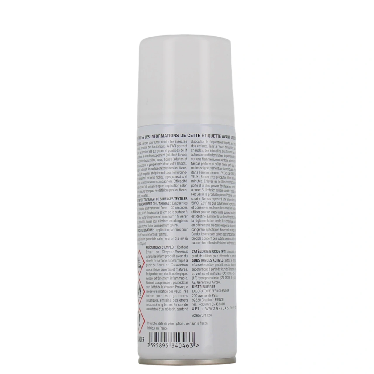 A-Par Désinfectant Antiparasitaire Spray - Vue 3