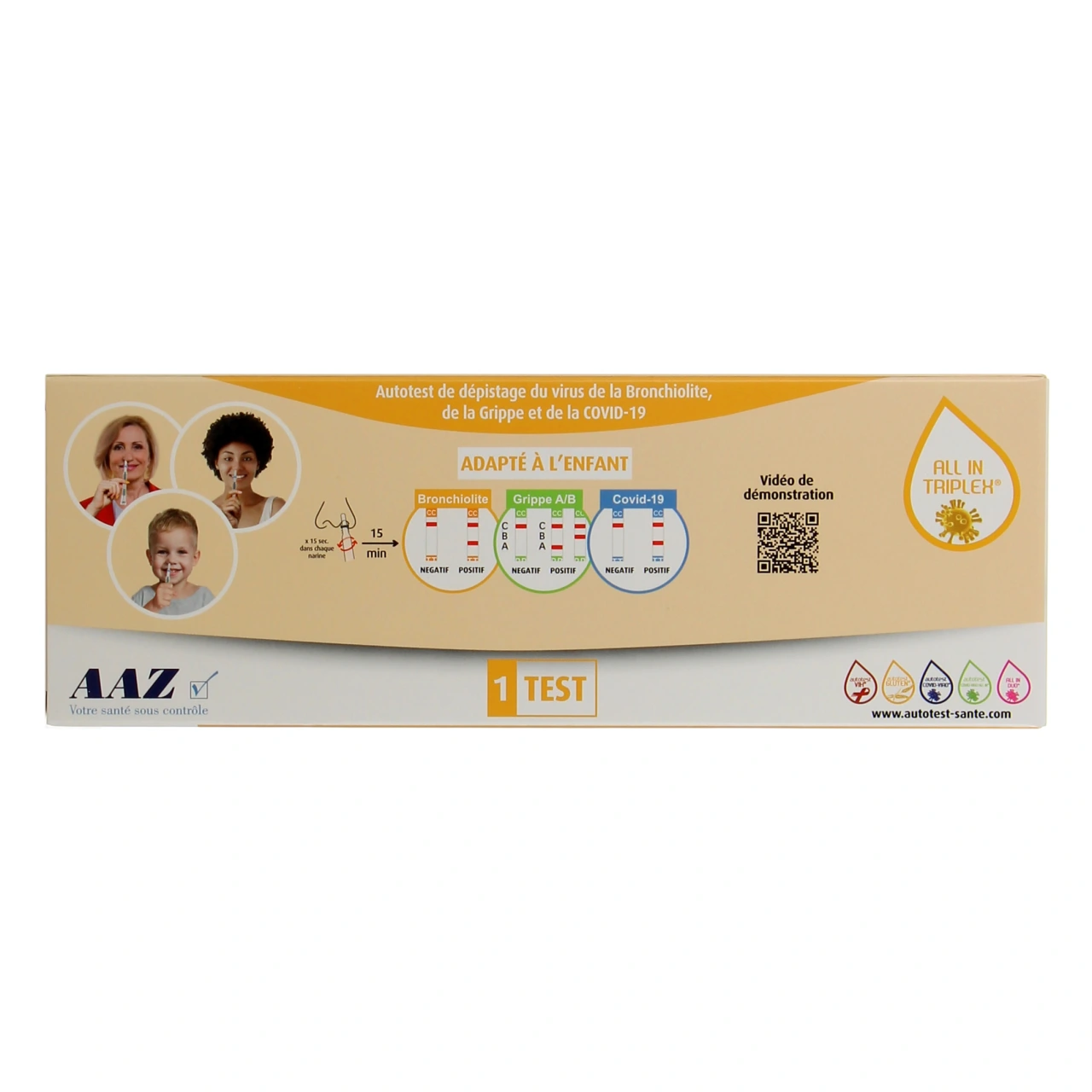 All in Triplex Test Grippe Bronchiolite Covid - Vue 3