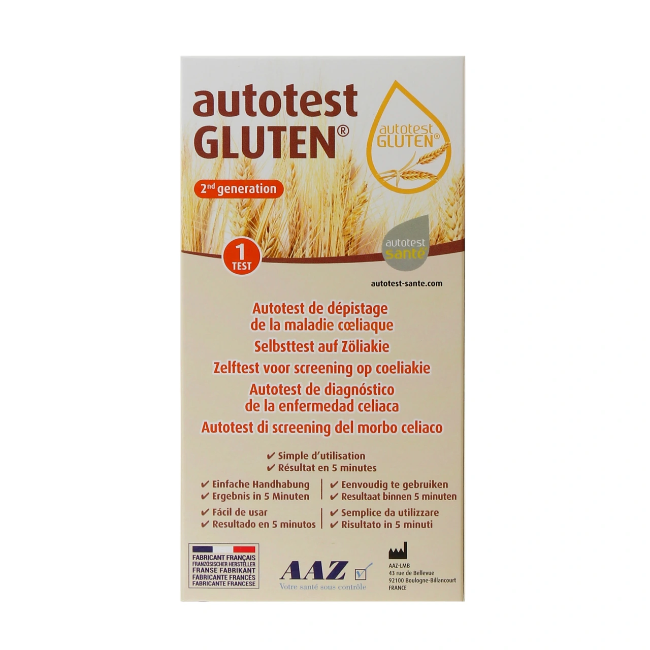 AAZ Autotest Gluten - Vue 3