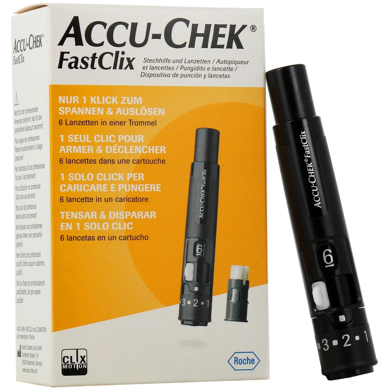Accu-Chek FastClix Stylo Autopiqueur - Accu-Chek