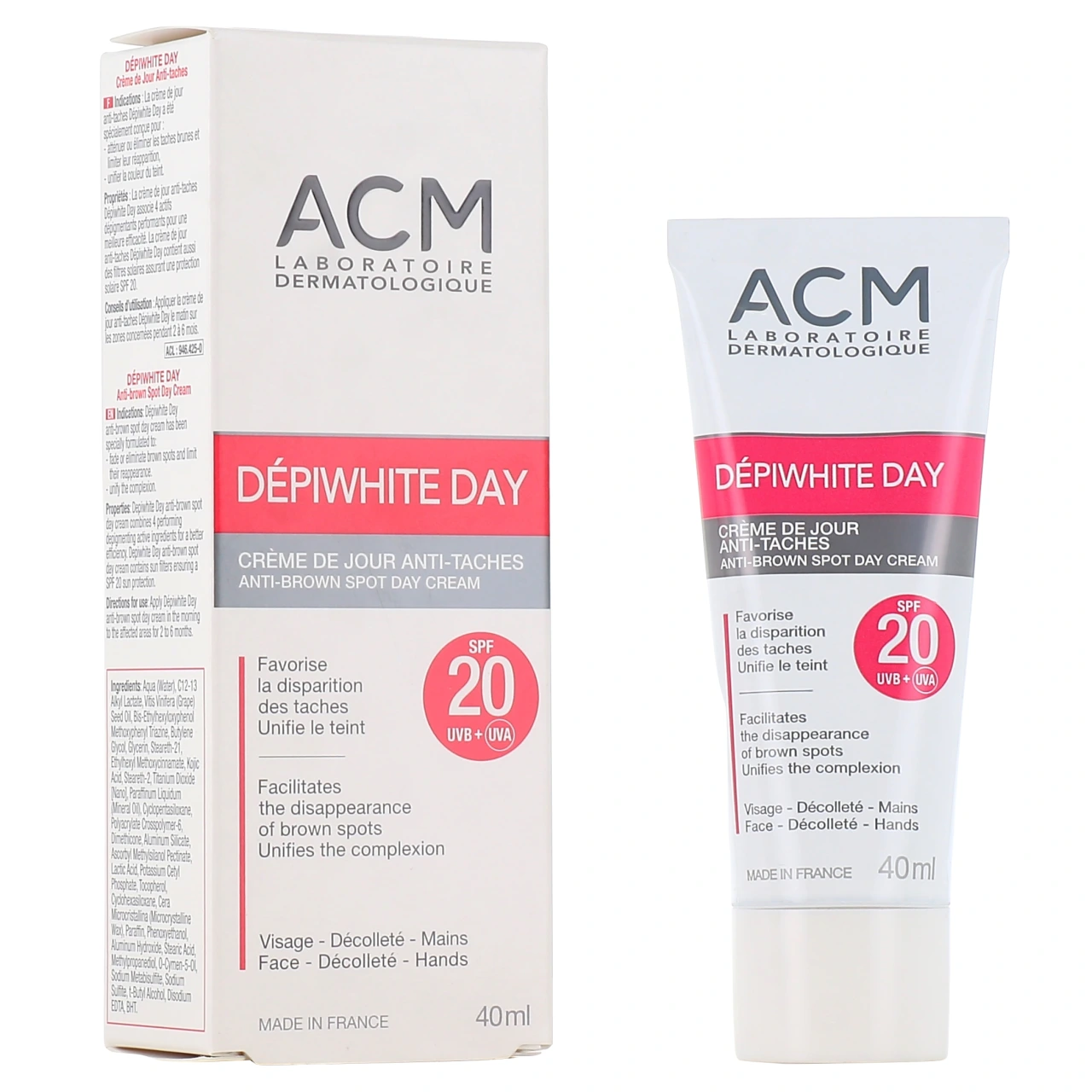 ACM Depiwhite Day SPF20 Crème éclaircissante - ACM
