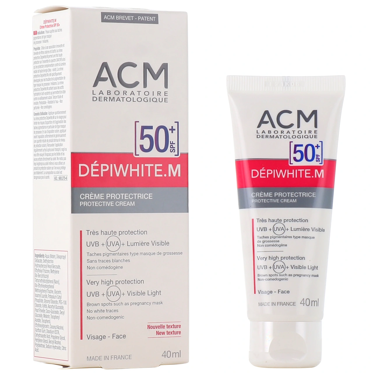 ACM Dépiwhite M Crème Protectrice SPF50+ - ACM