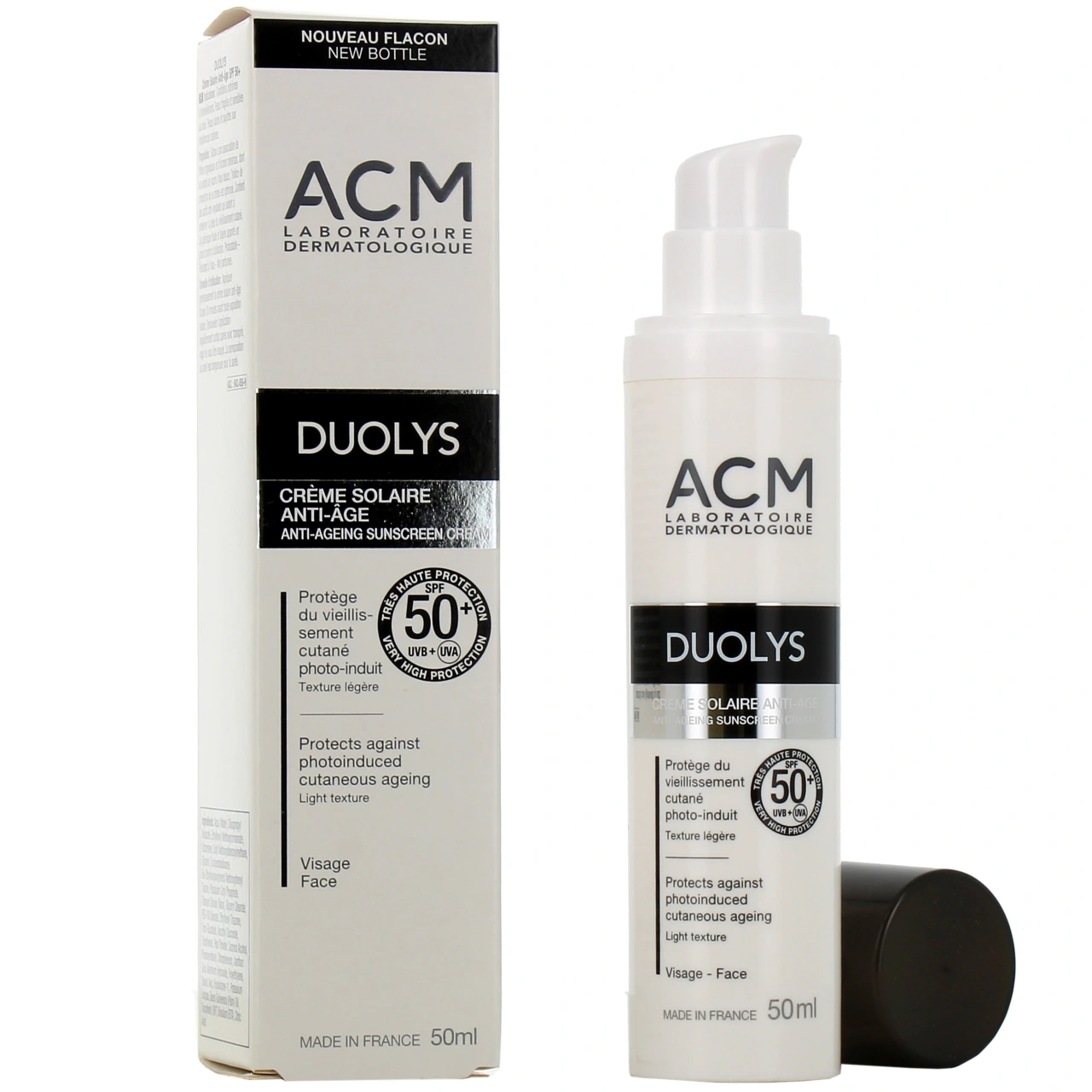 ACM Duolys Crème solaire anti-âge SPF50+ - ACM