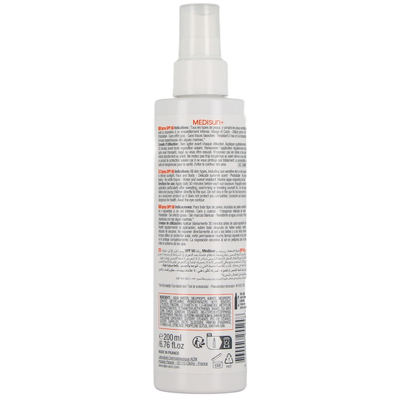ACM Medisun Spray SPF 50+ - Vue 3