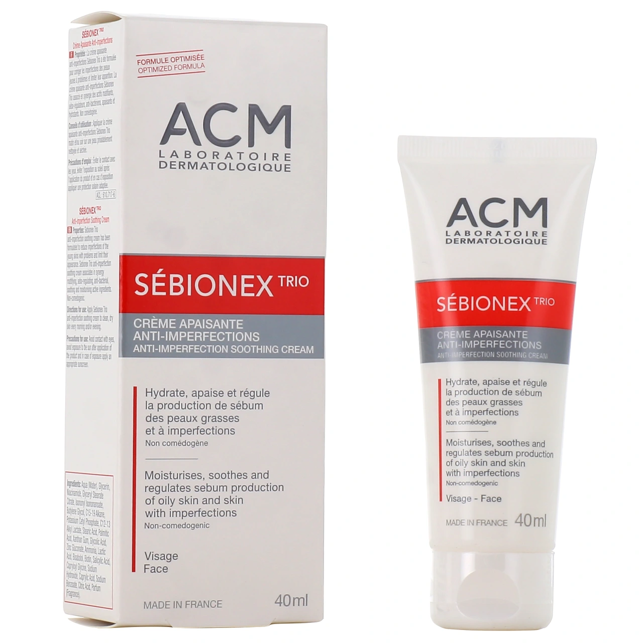 ACM Sébionex Trio Crème Apaisante Anti-Imperfections - ACM