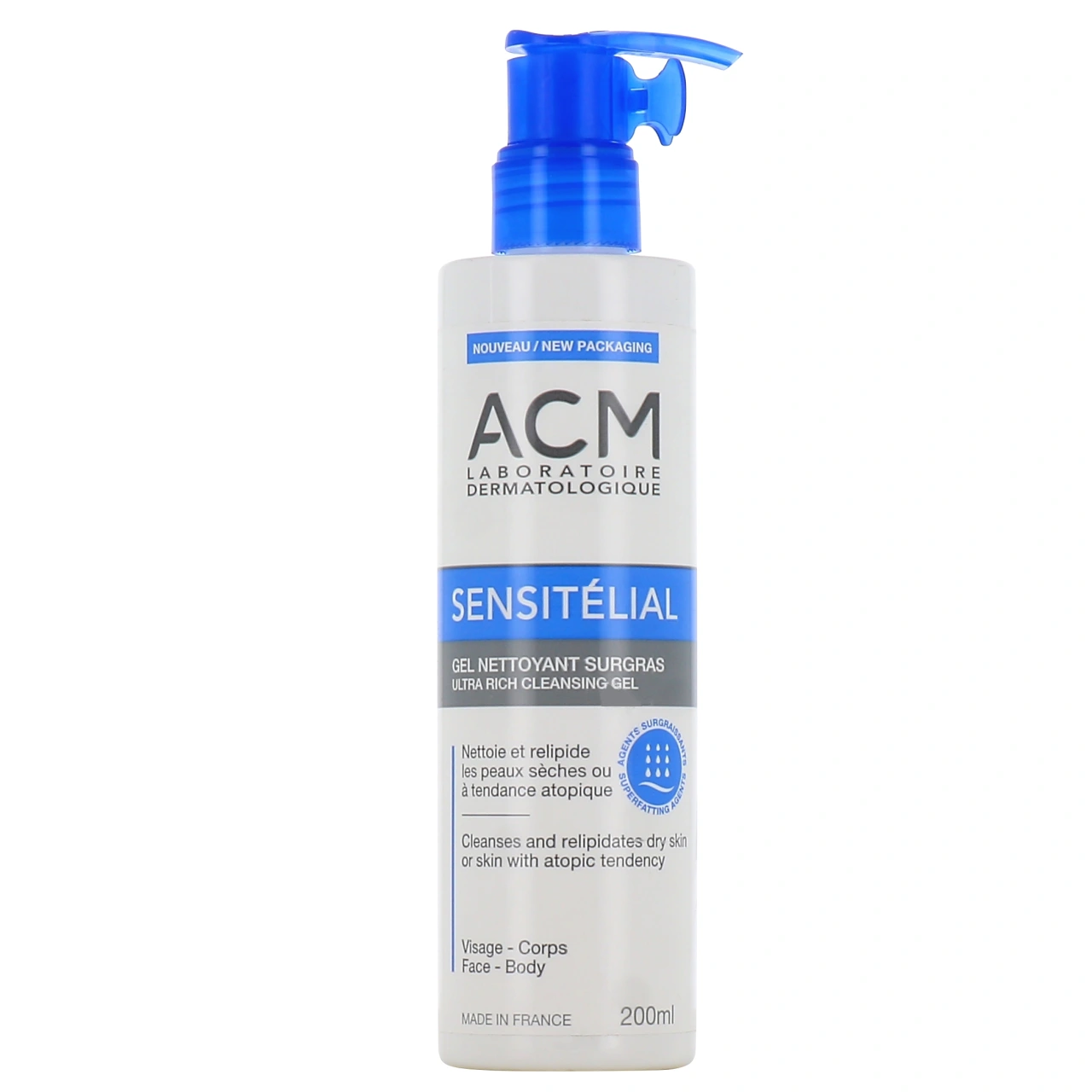 ACM Sensitélial Gel Nettoyant Surgras - ACM