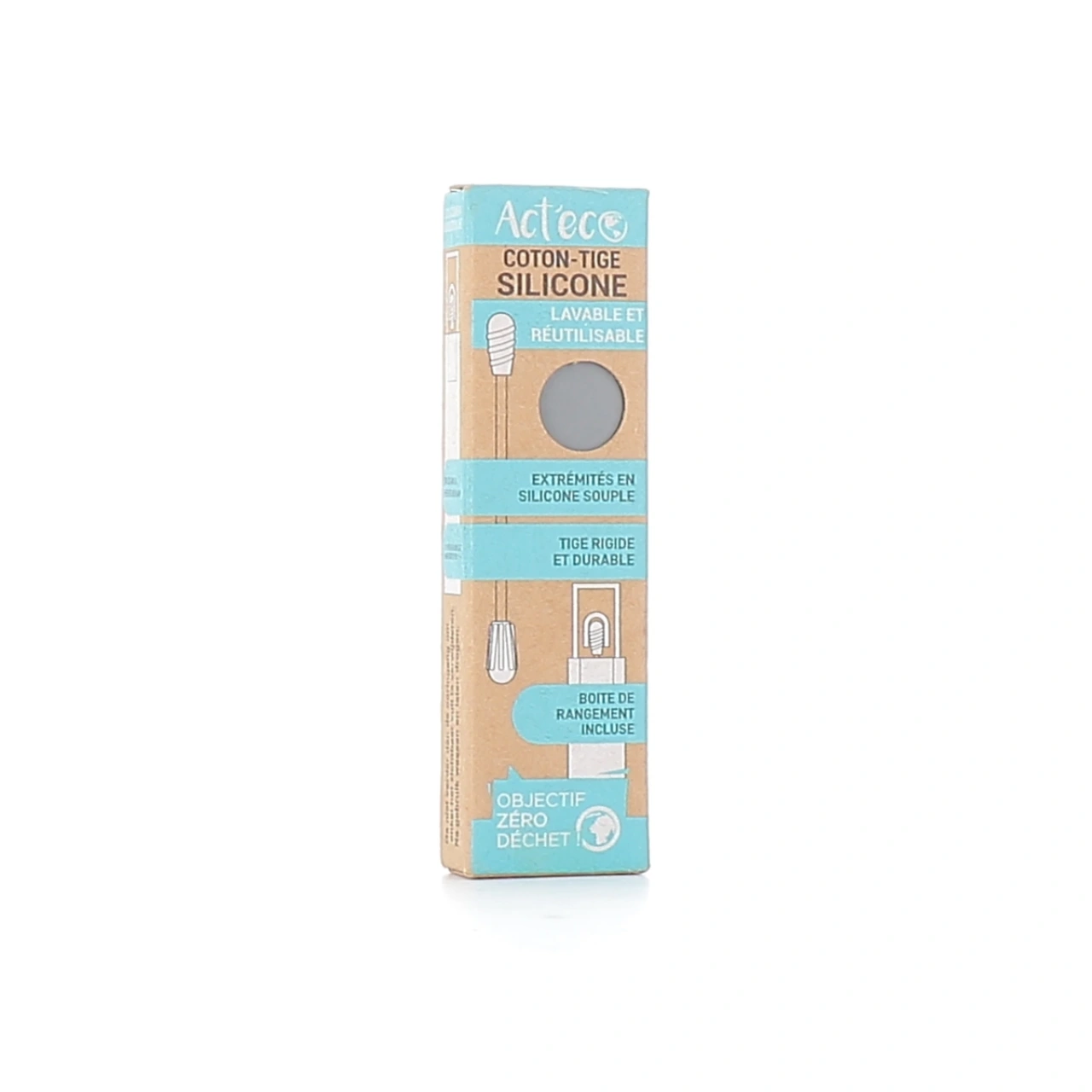 Act'Eco Coton-tige en Silicone Lavable et Réutilisable - Vue 9
