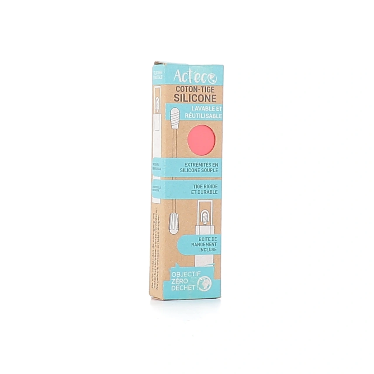 Act'Eco Coton-tige en Silicone Lavable et Réutilisable - Vue 5