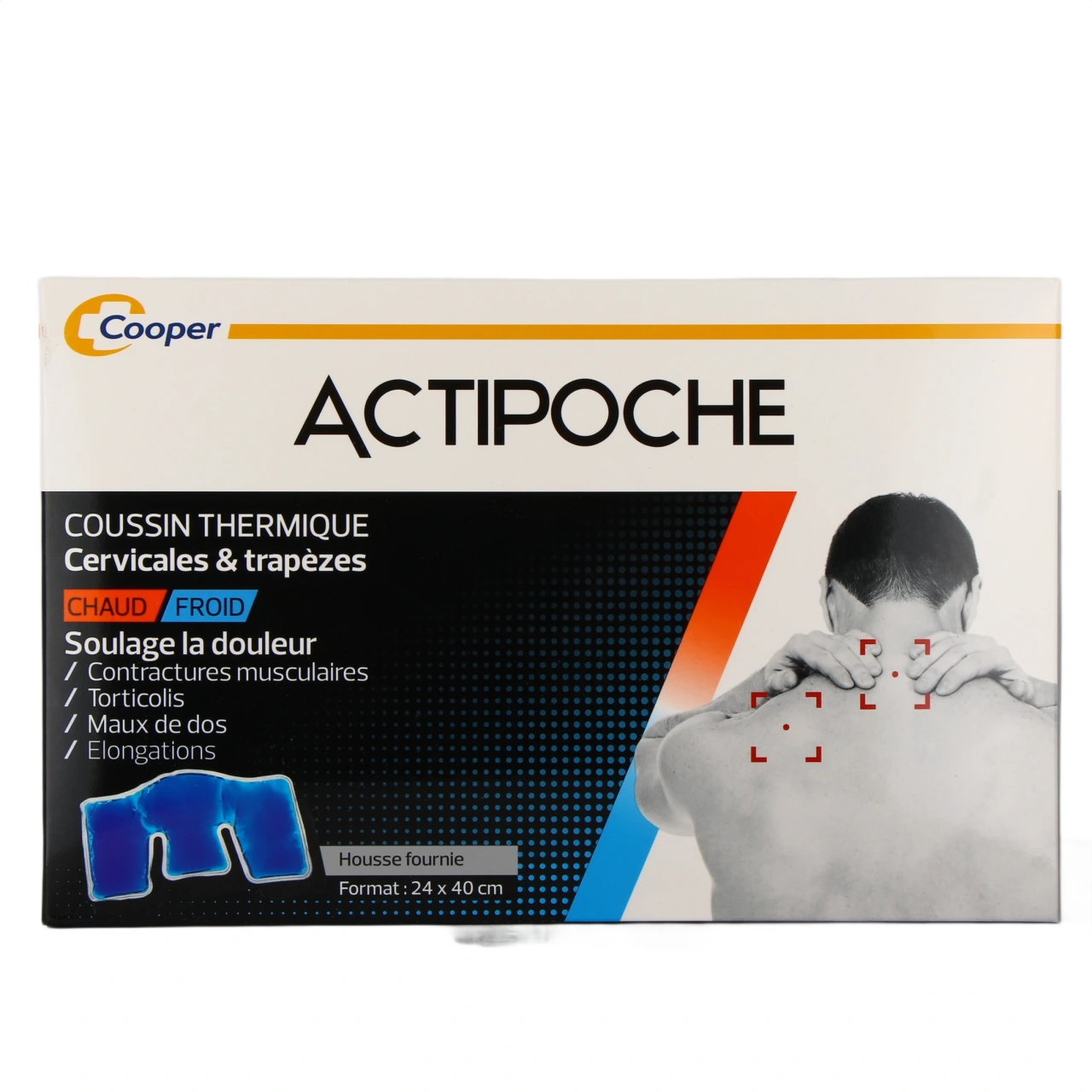 Actipoche Chaud Froid Cervicales Trapèzes - Vue 2