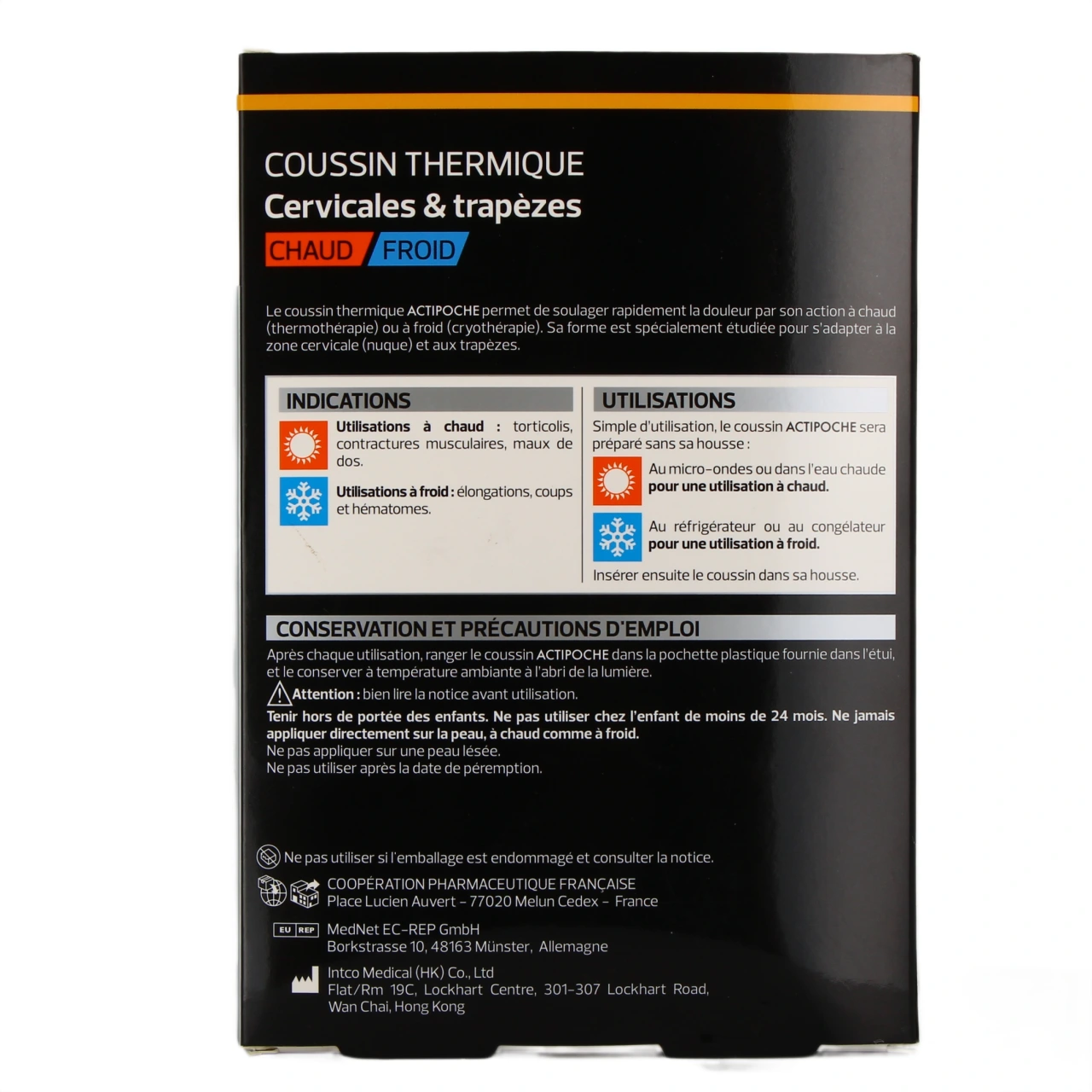 Actipoche Coussin Thermique Cervicales et Trapèzes - Vue 3