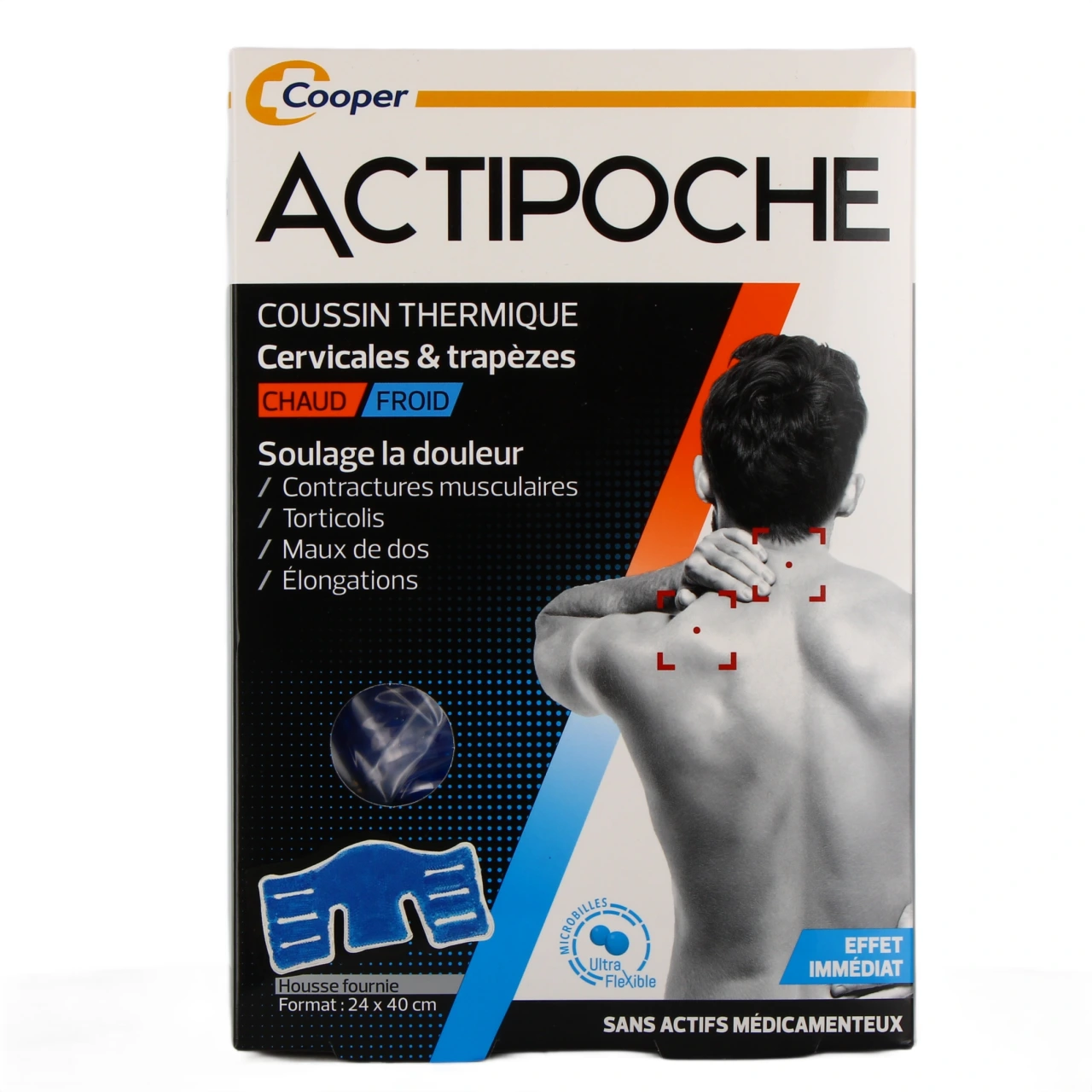 Actipoche Coussin Thermique Cervicales et Trapèzes - Vue 2
