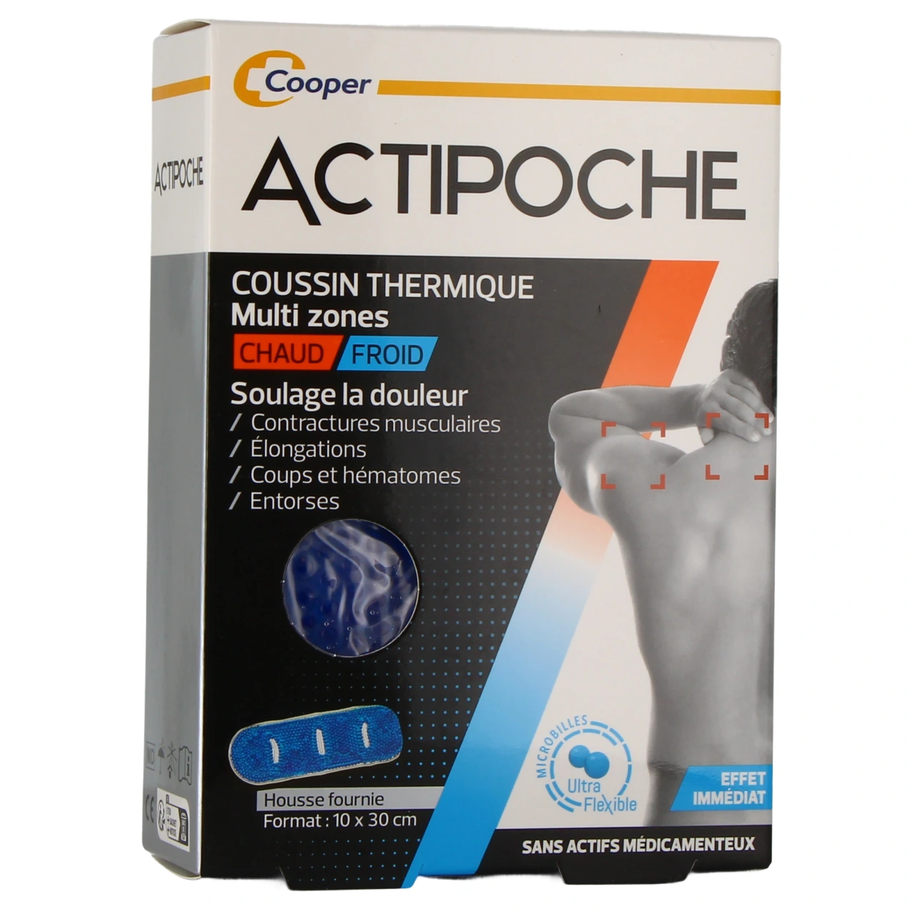Actipoche Coussin Thermique Microbilles Multi Zones - Vue 4