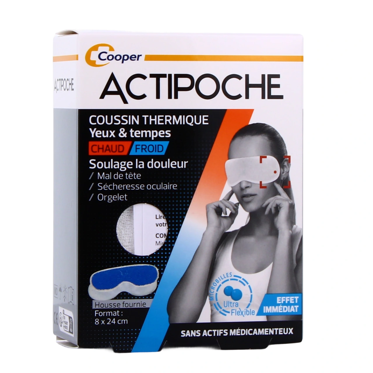 Actipoche Coussin Thermique Yeux et Tempes - Actipoche