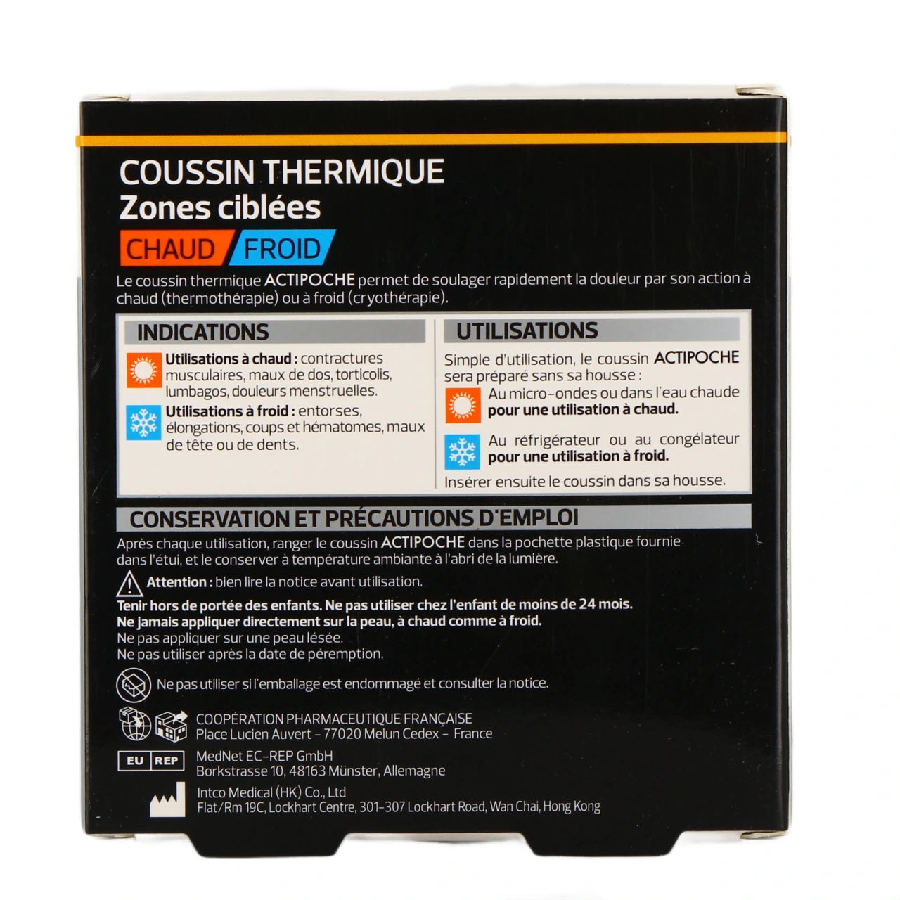 Actipoche Coussin Thermique Zones Ciblées - Vue 3
