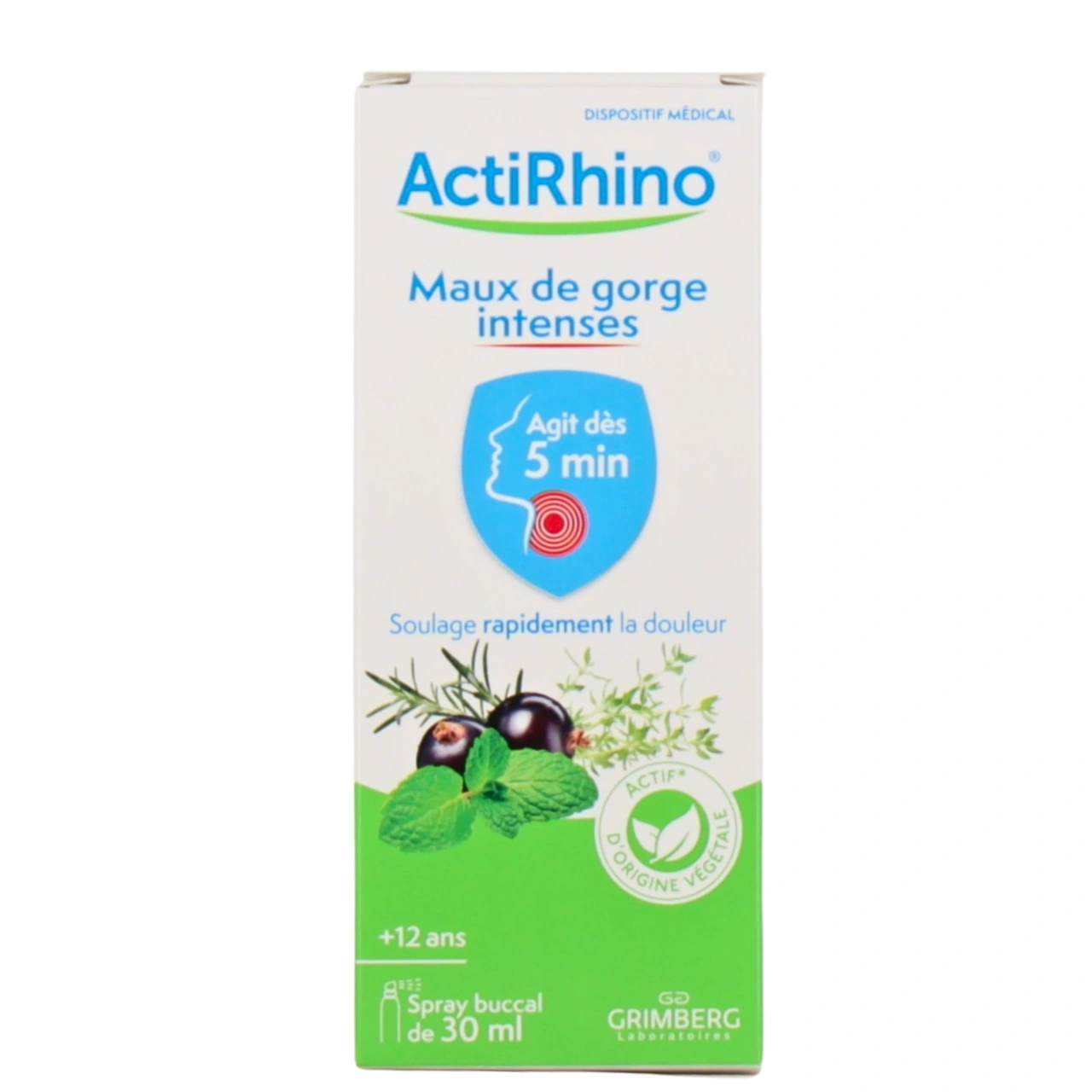 ActiRhino Maux de Gorge Intenses - Vue 2