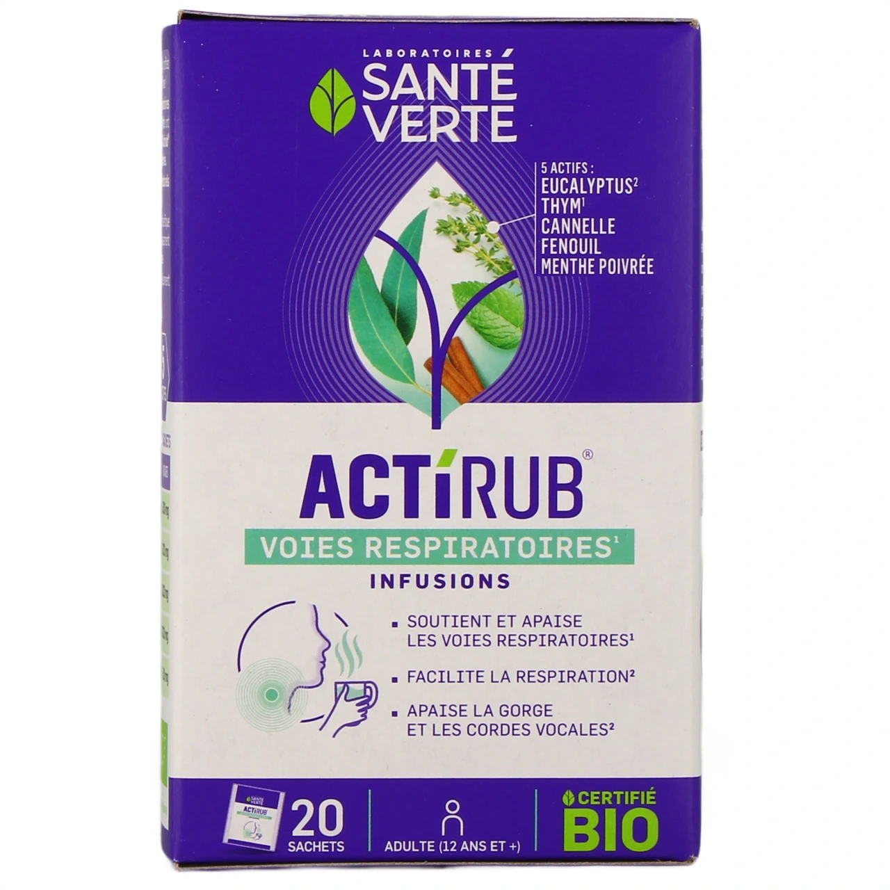 ActiRub Infusions Voies Respiratoires - Vue 2