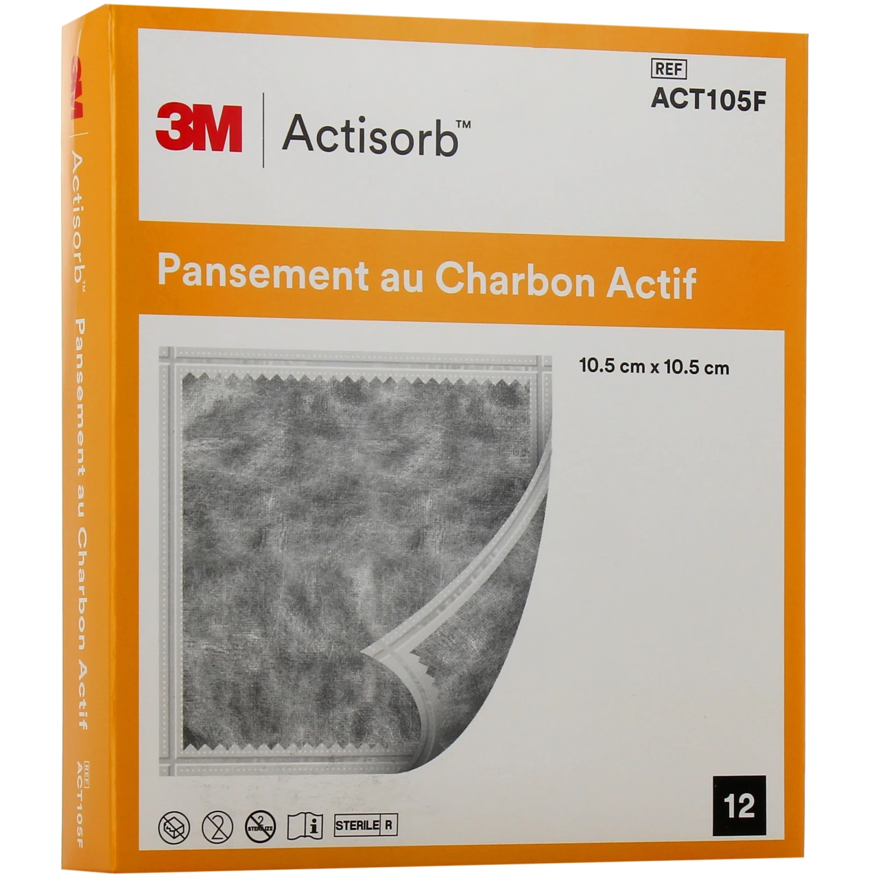 Actisorb Pansement au Charbon Actif - Laboratoire 3M