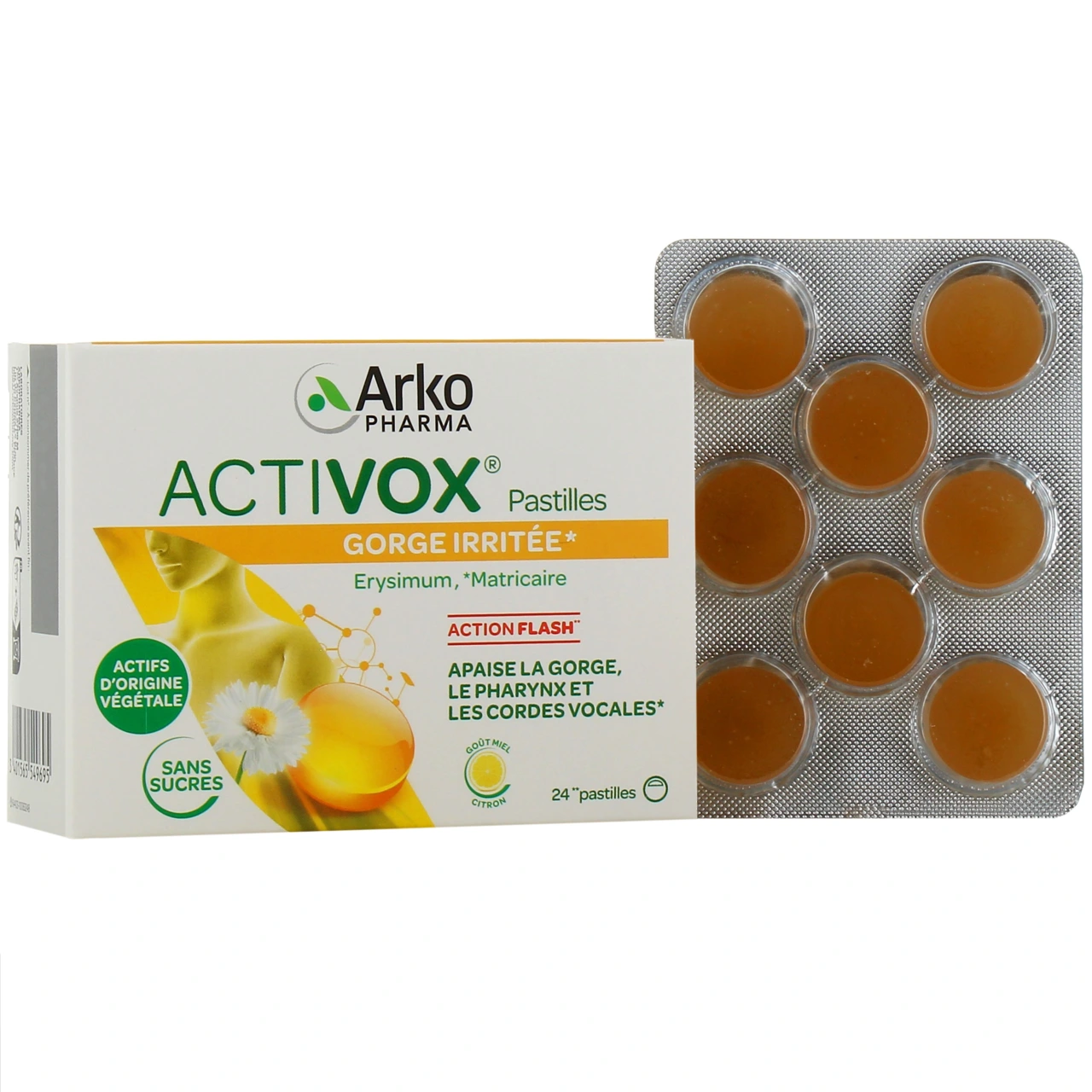 Activox Pastilles Miel Citron - Activox