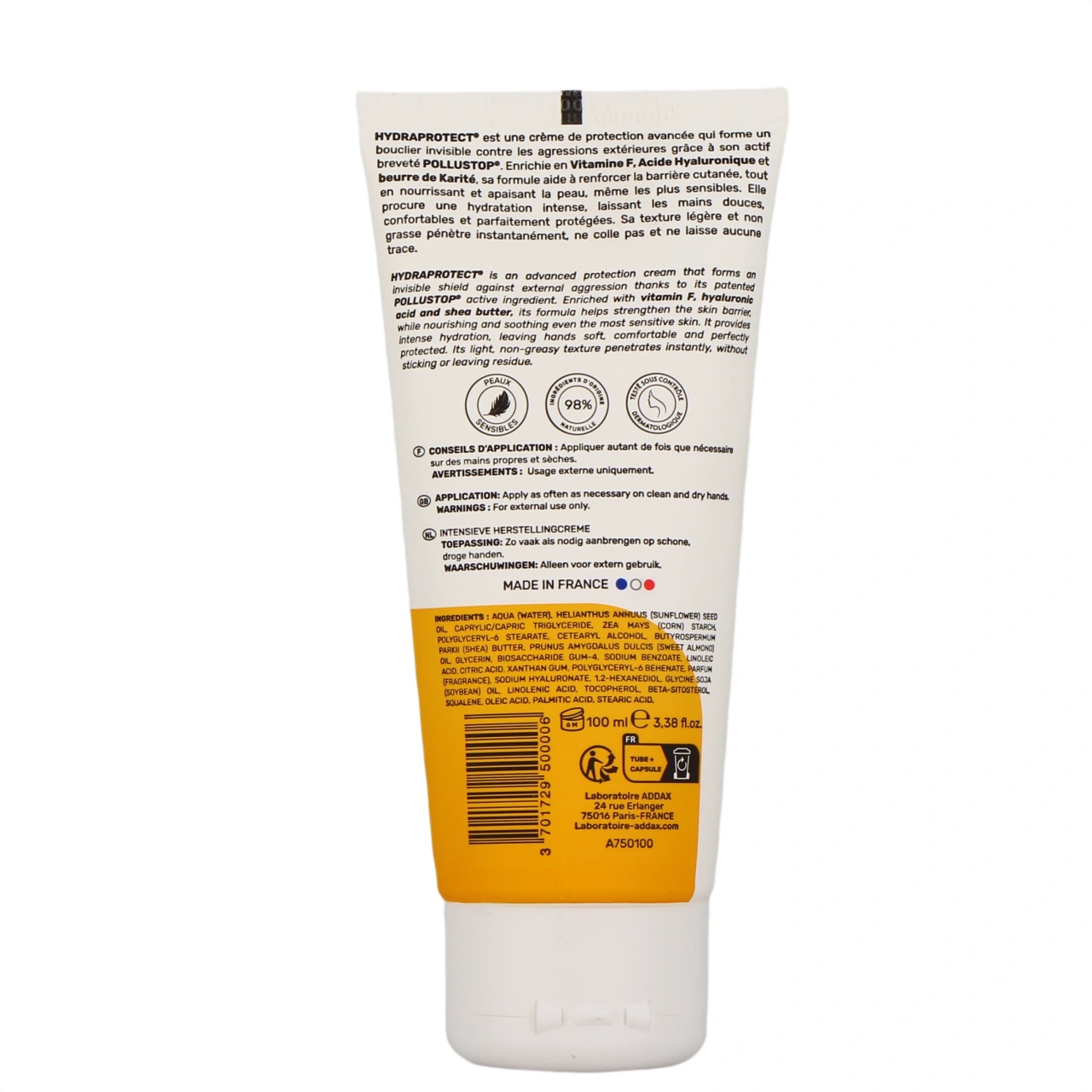Addax Hydraprotect Crème Isolante Protectrice - Vue 6