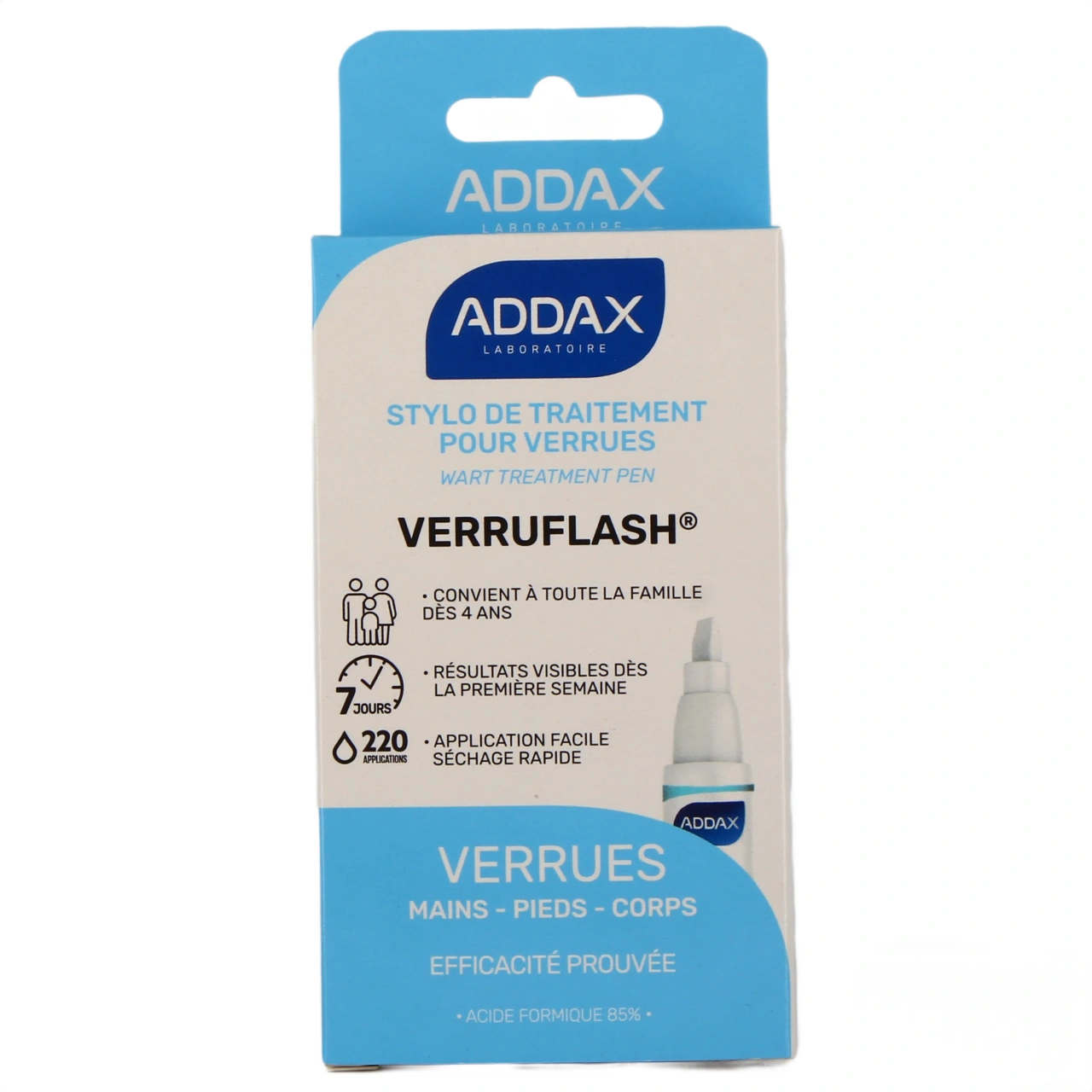 Addax Verruflash Stylo Verrues - Vue 2