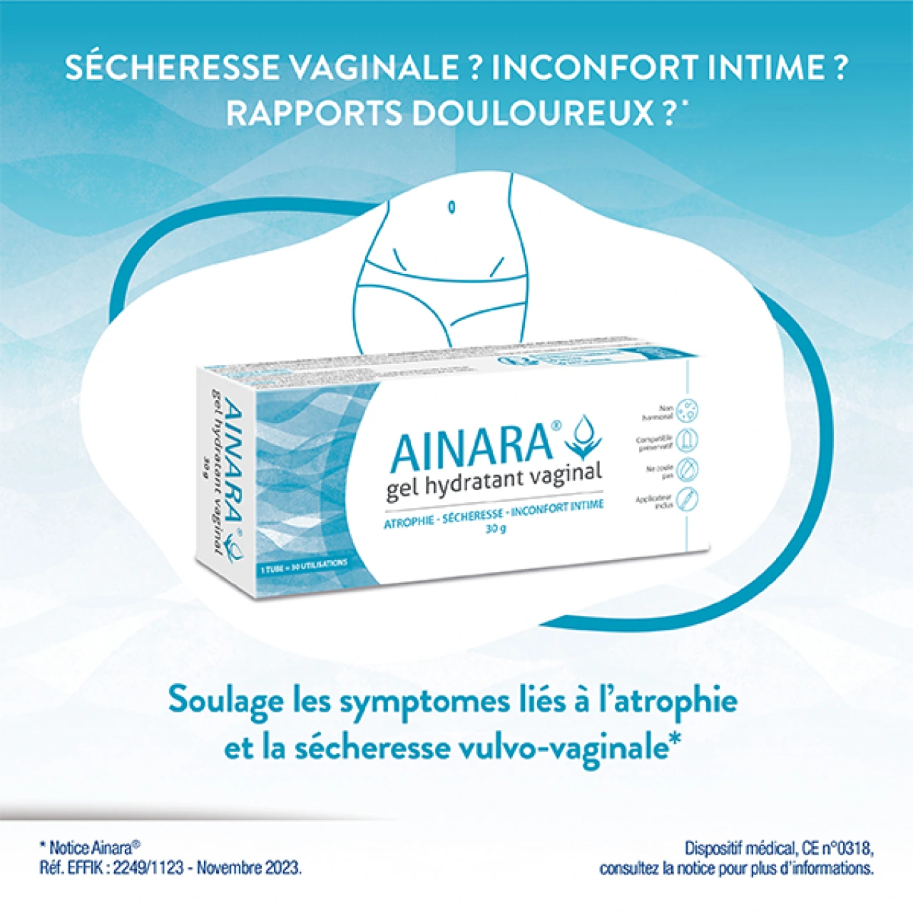 Ainara Gel Hydratant Vaginal - Vue 6