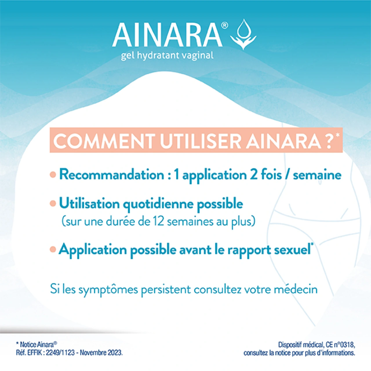 Ainara Gel Hydratant Vaginal - Vue 8