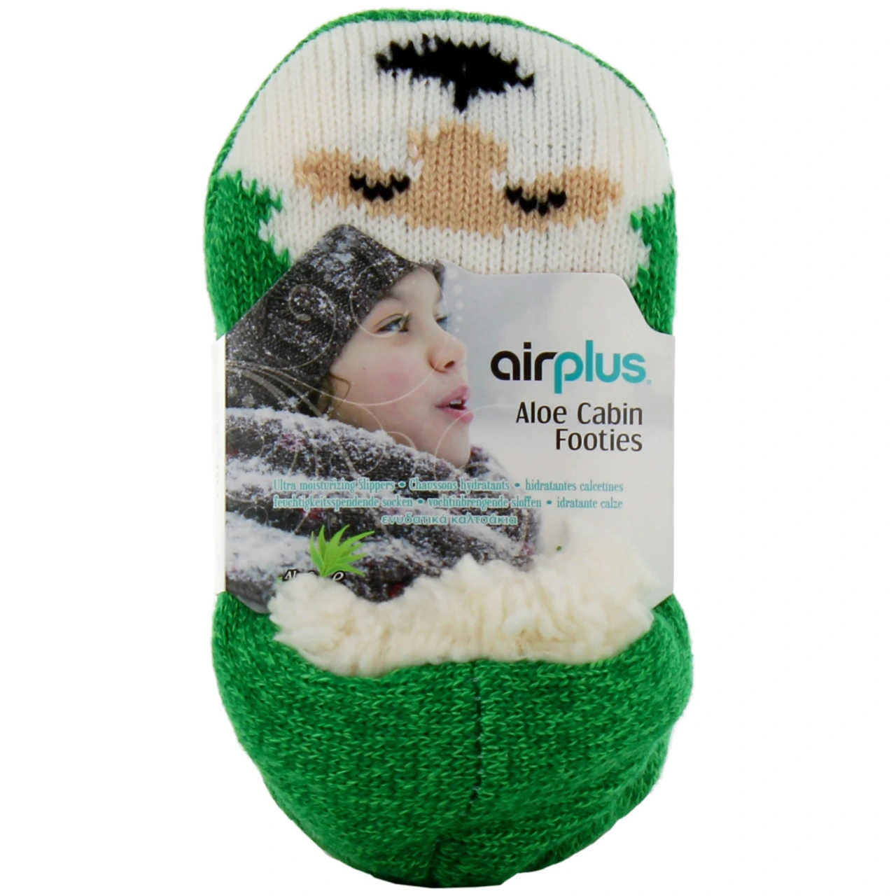 AirPlus Aloe Cabin Footies Chaussons Hydratants 26-31 Enfant - Vue 4